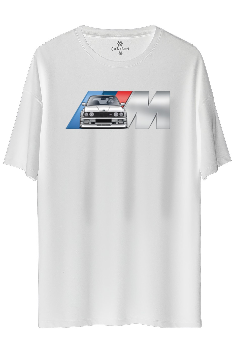 Bmw E30 Baskılı Oversize Tişört