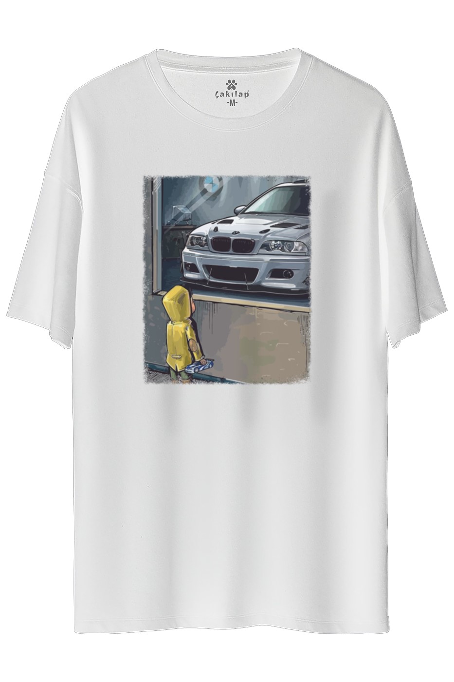 Bmw E46 Baskılı Oversize Tişört