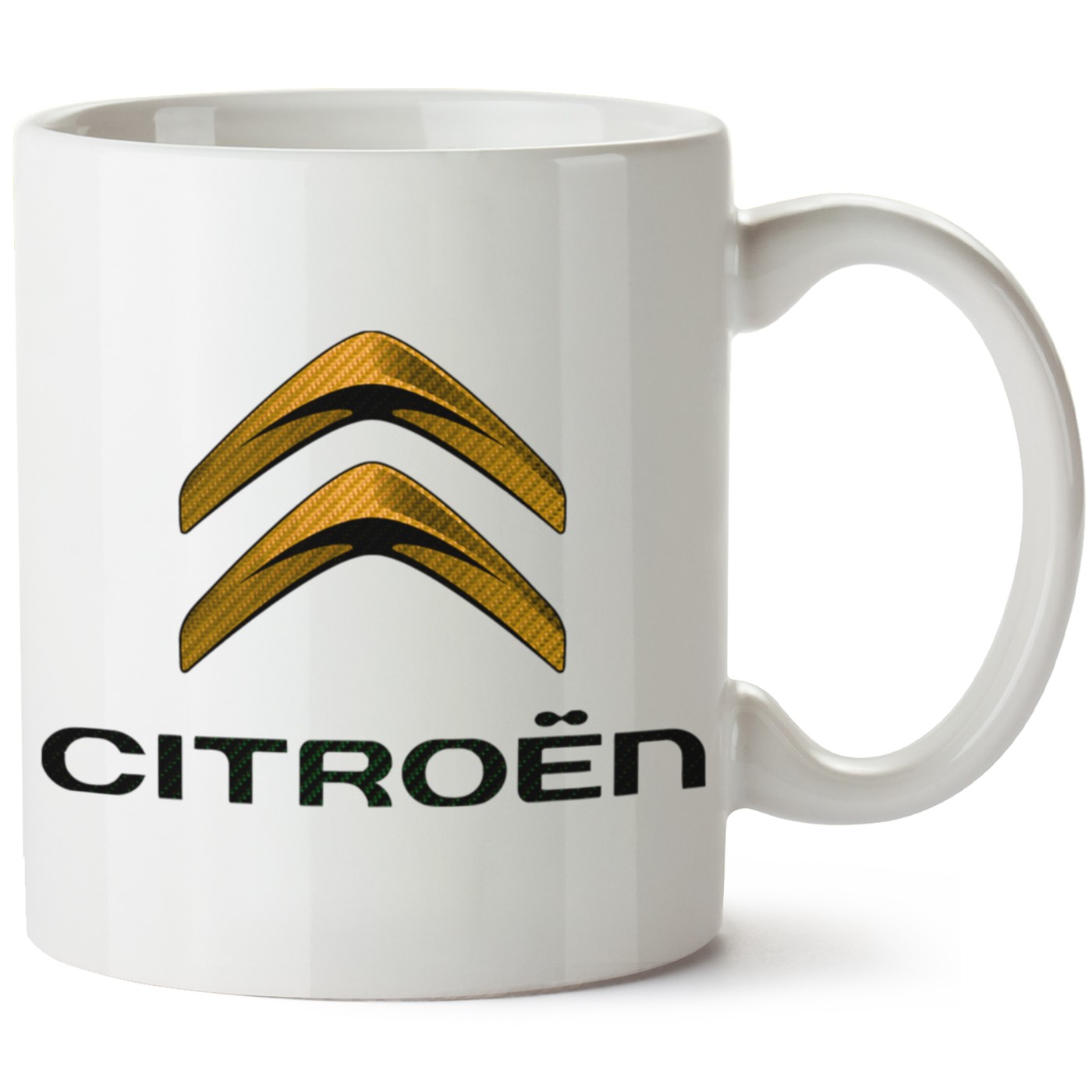 Citroen Logo Baskılı Porselen Kupa Bardak