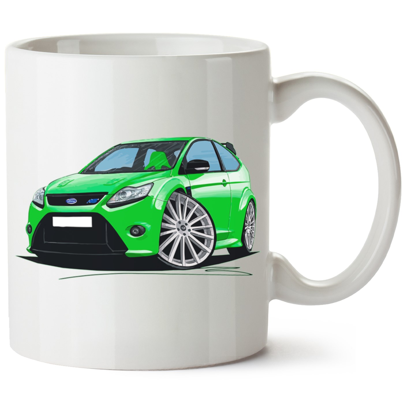 Ford Focus Mk2 Baskılı Porselen Kupa Bardak