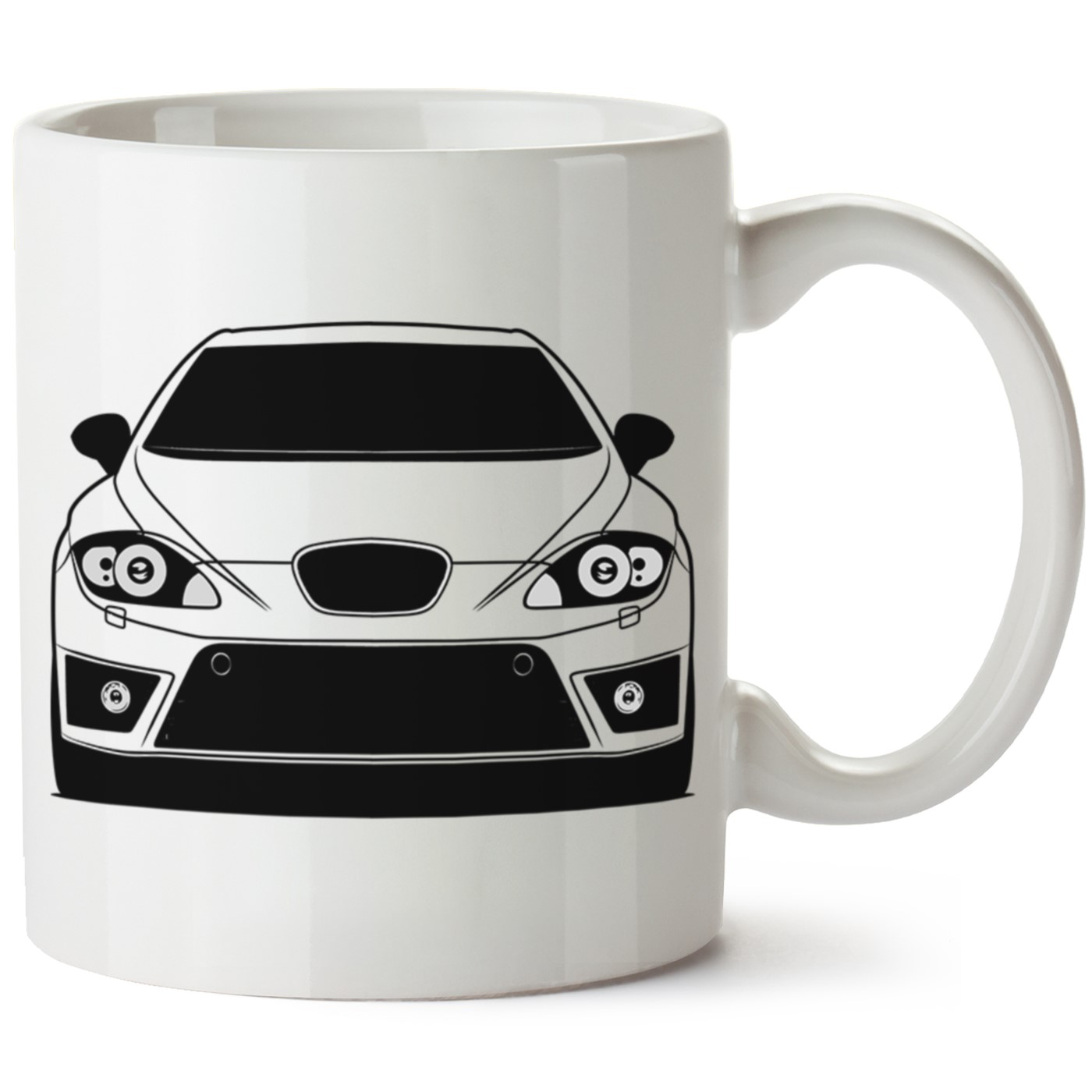 Seat Leon Mk2 Baskılı Porselen Kupa Bardak