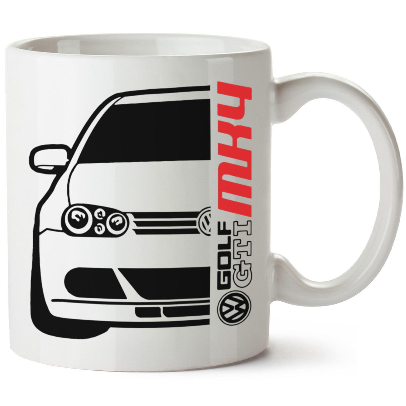 Vw Golf 4 Baskılı Porselen Kupa Bardak