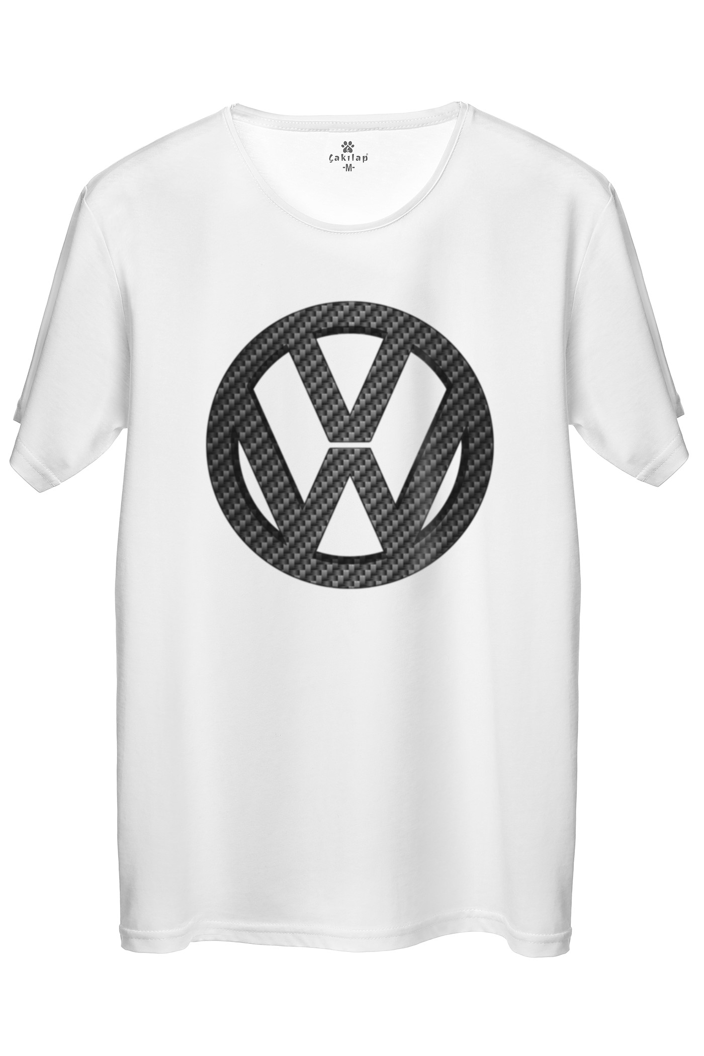Vw Logo Baskılı Regular Tişört