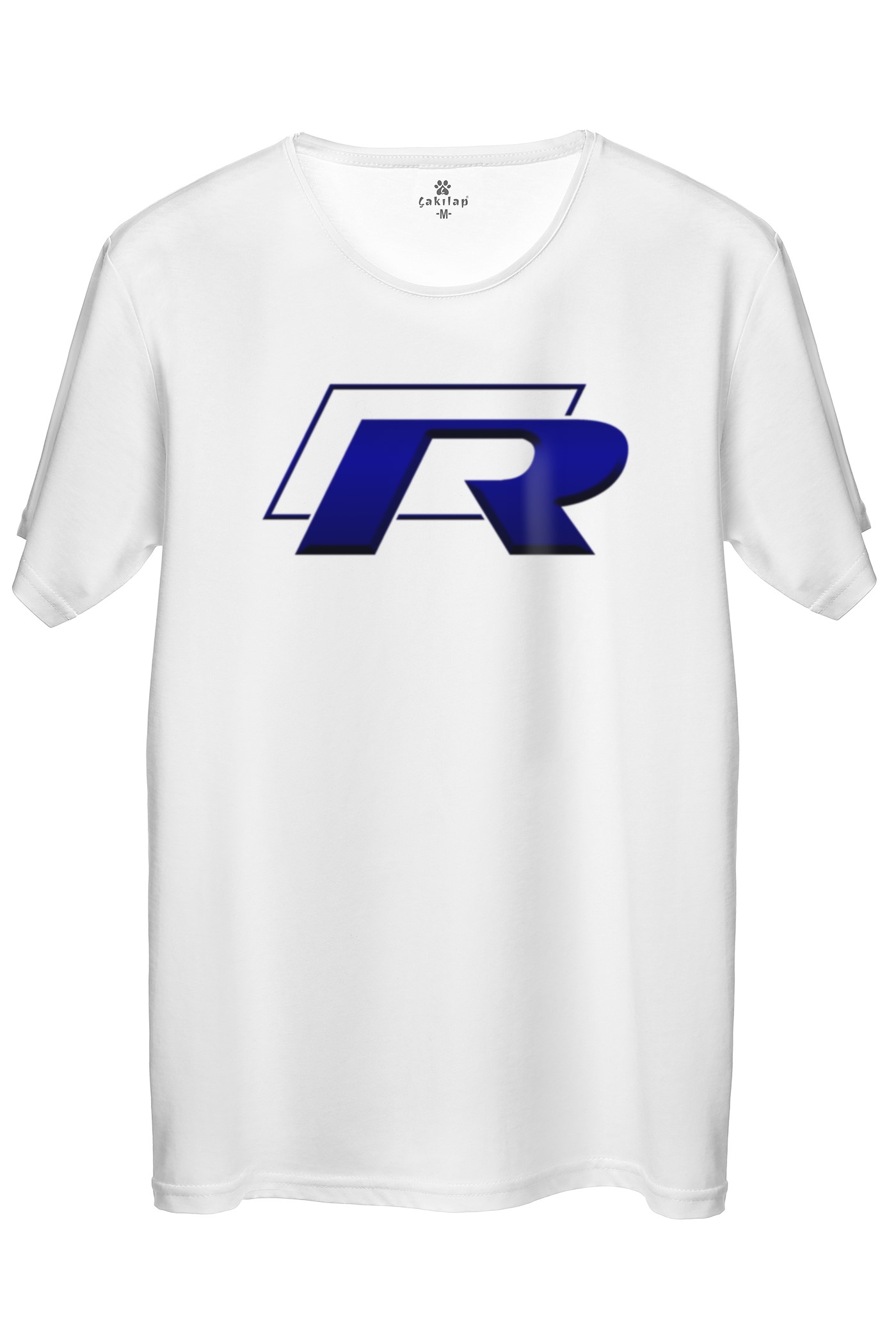 Vw R Logo Baskılı Regular Tişört