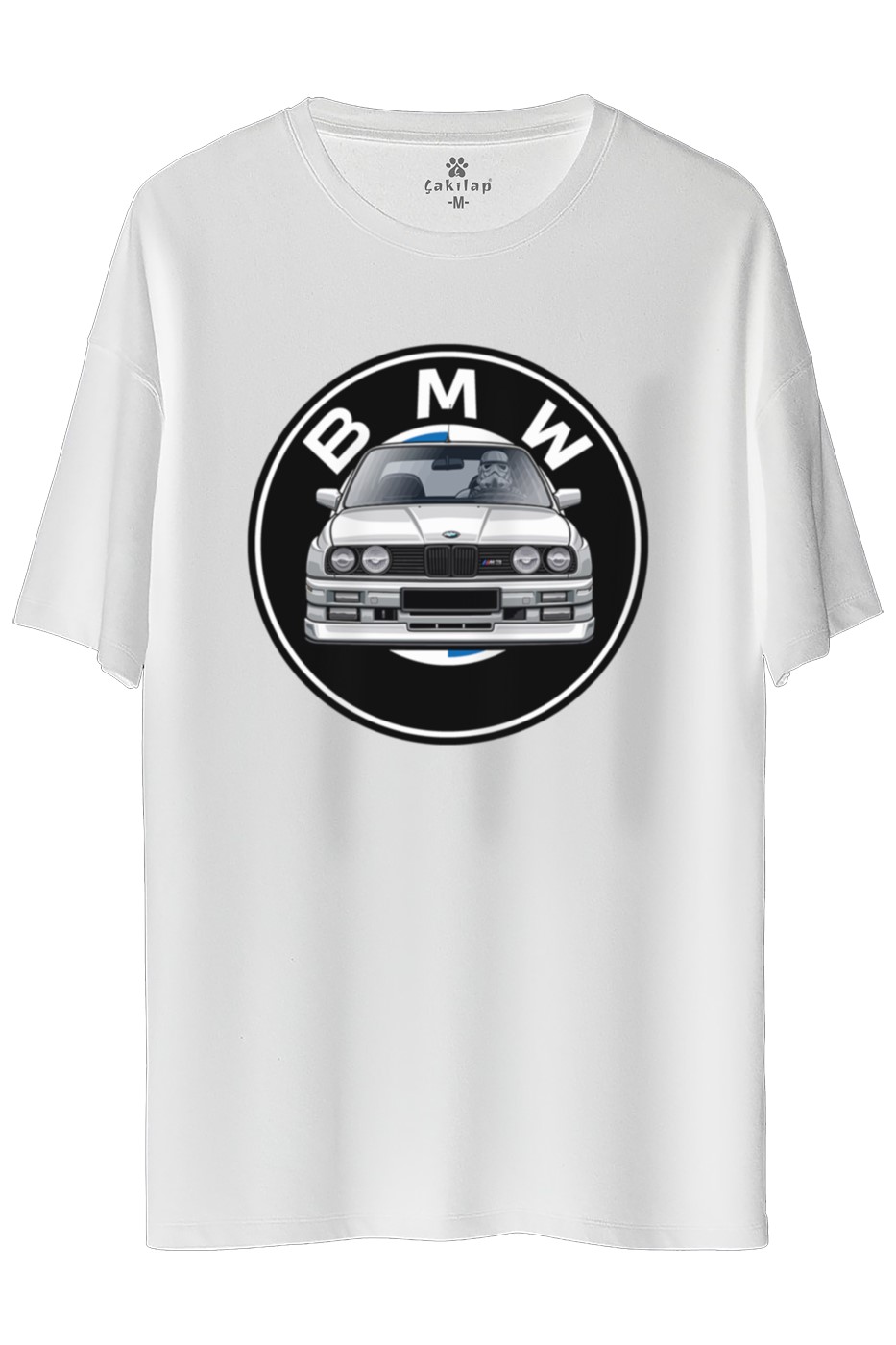 Bmw E30 Baskılı Oversize Tişört