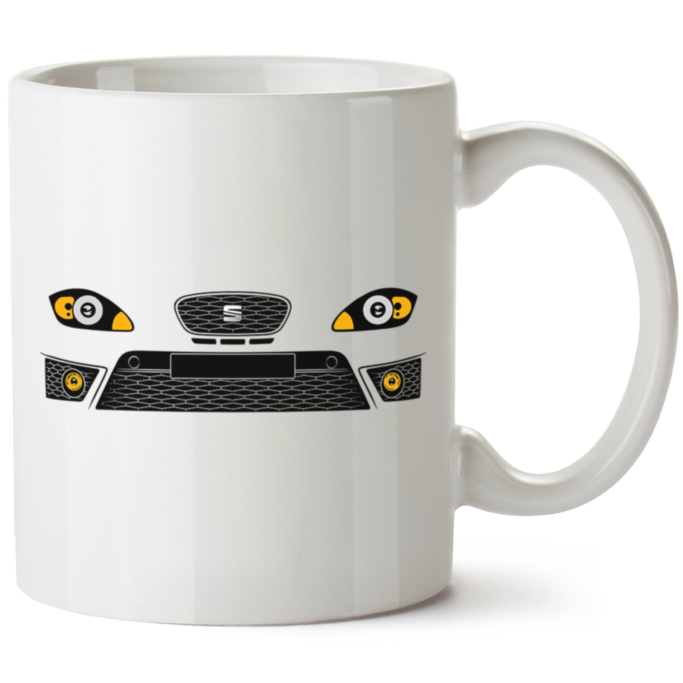 Seat Leon Mk2 Baskılı Porselen Kupa Bardak