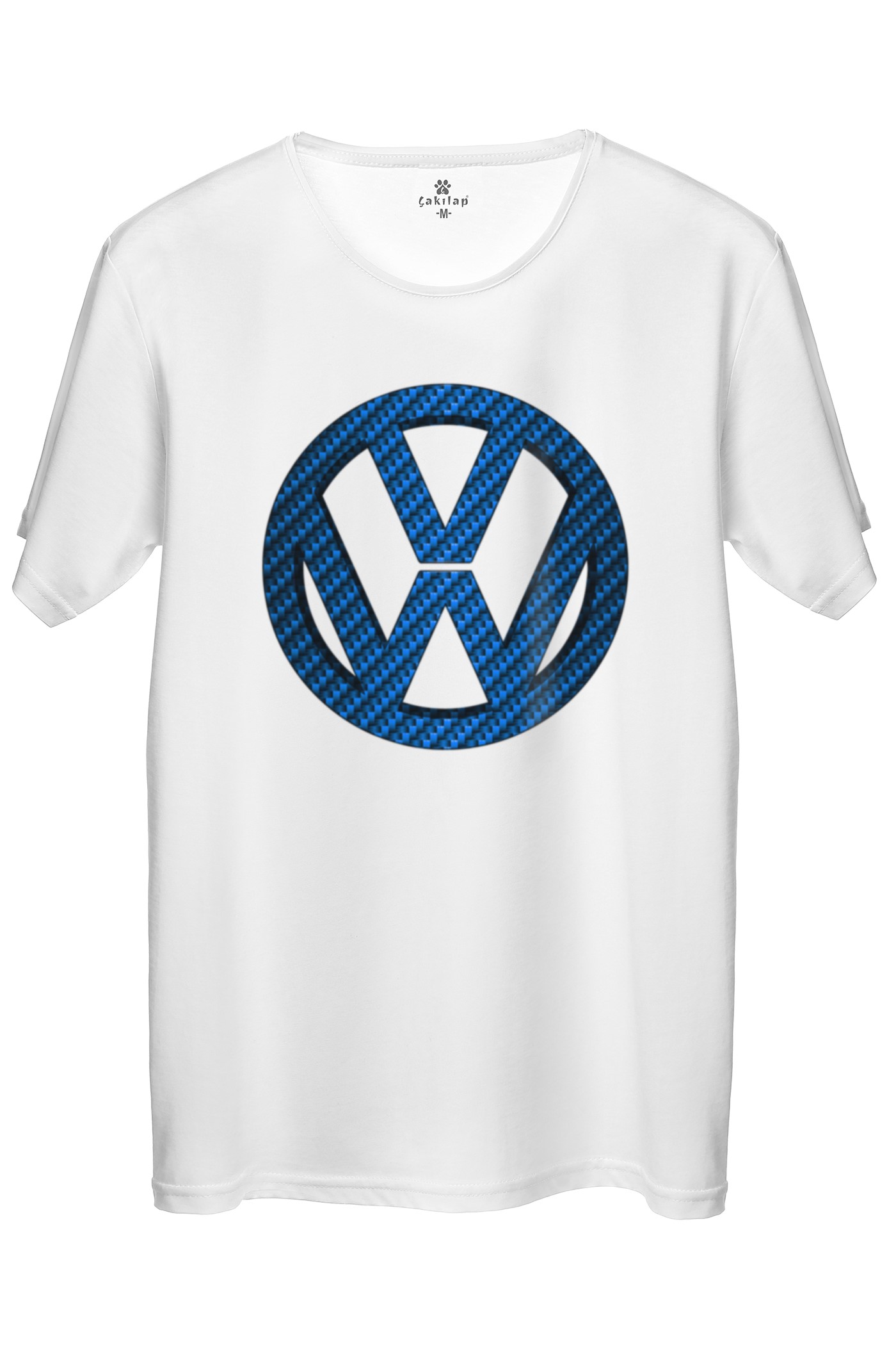 Vw Logo Baskılı Regular Tişört