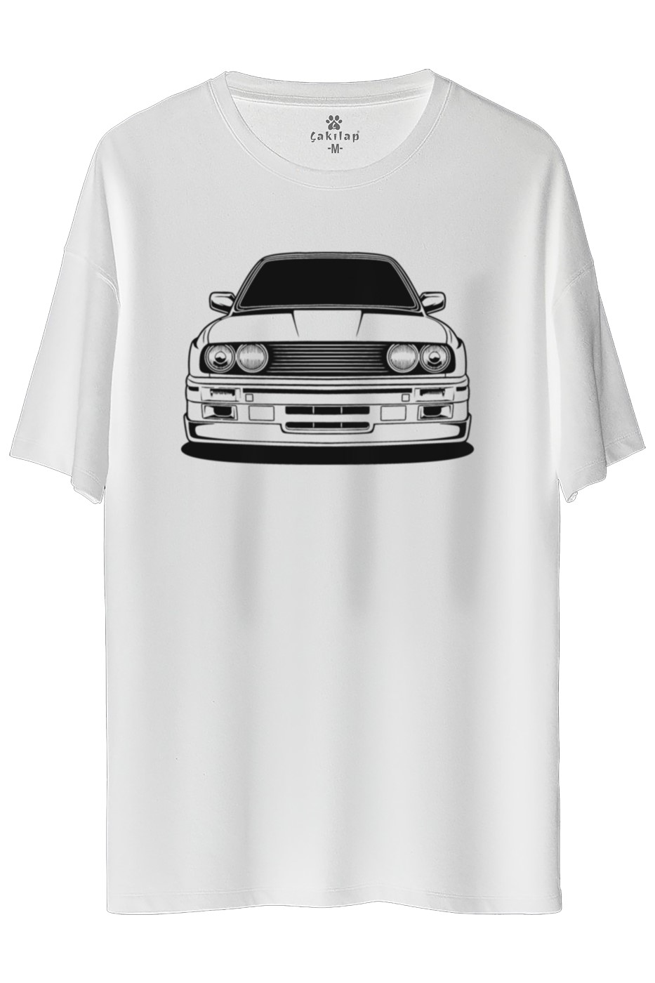 Bmw E30 Baskılı Oversize Tişört