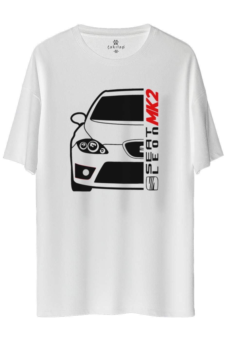 Seat Leon Mk2 Baskılı Oversize Tişört