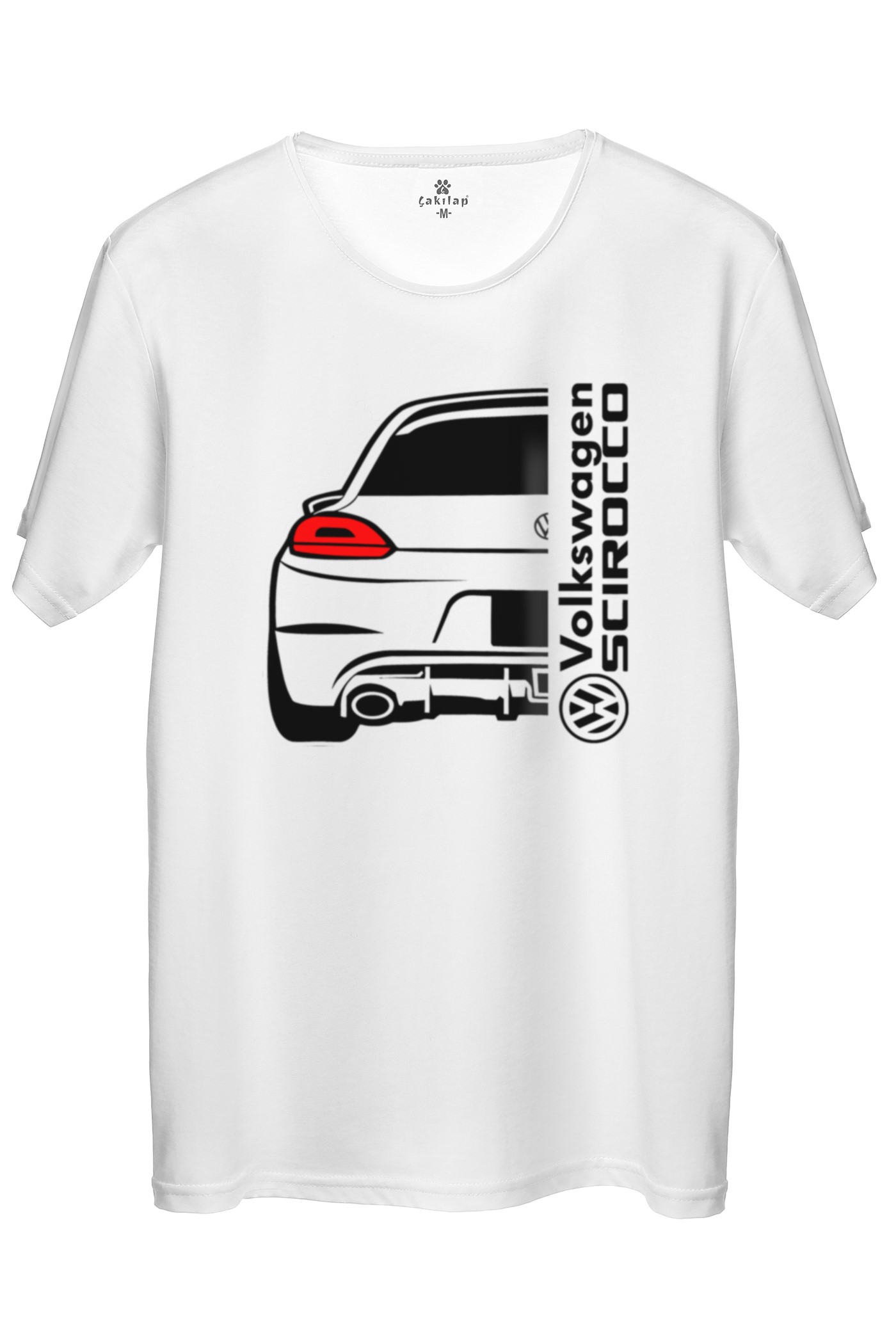 Vw Scirocco Baskılı Regular Tişört