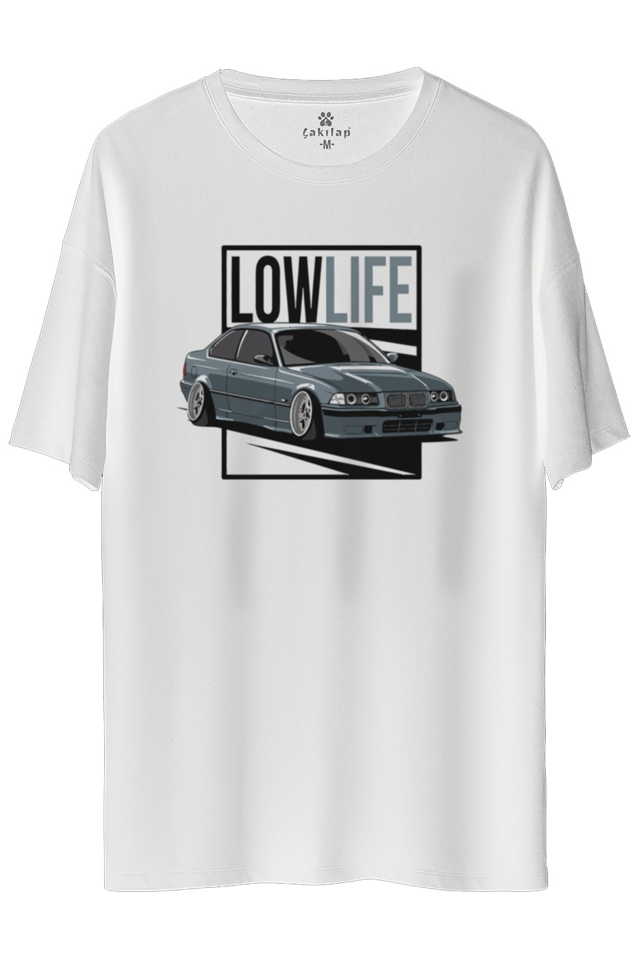 Bmw E36 Baskılı Oversize Tişört