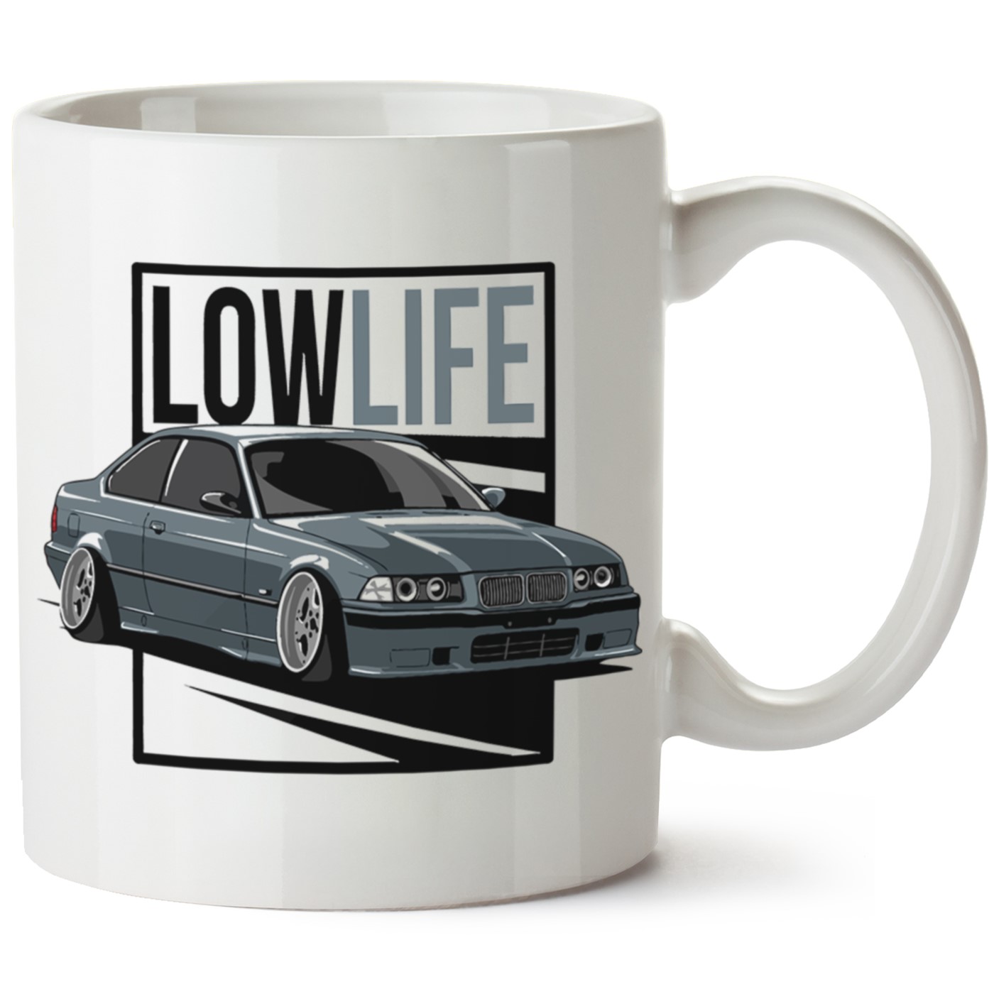 Bmw E36 Baskılı Porselen Kupa Bardak