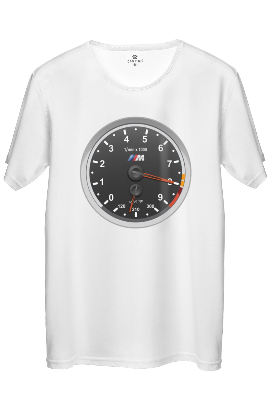 Bmw M Logo Baskılı Regular Tişört