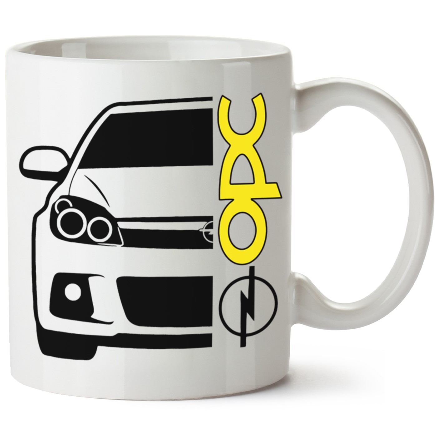 Opel Astra H Baskılı Porselen Kupa Bardak