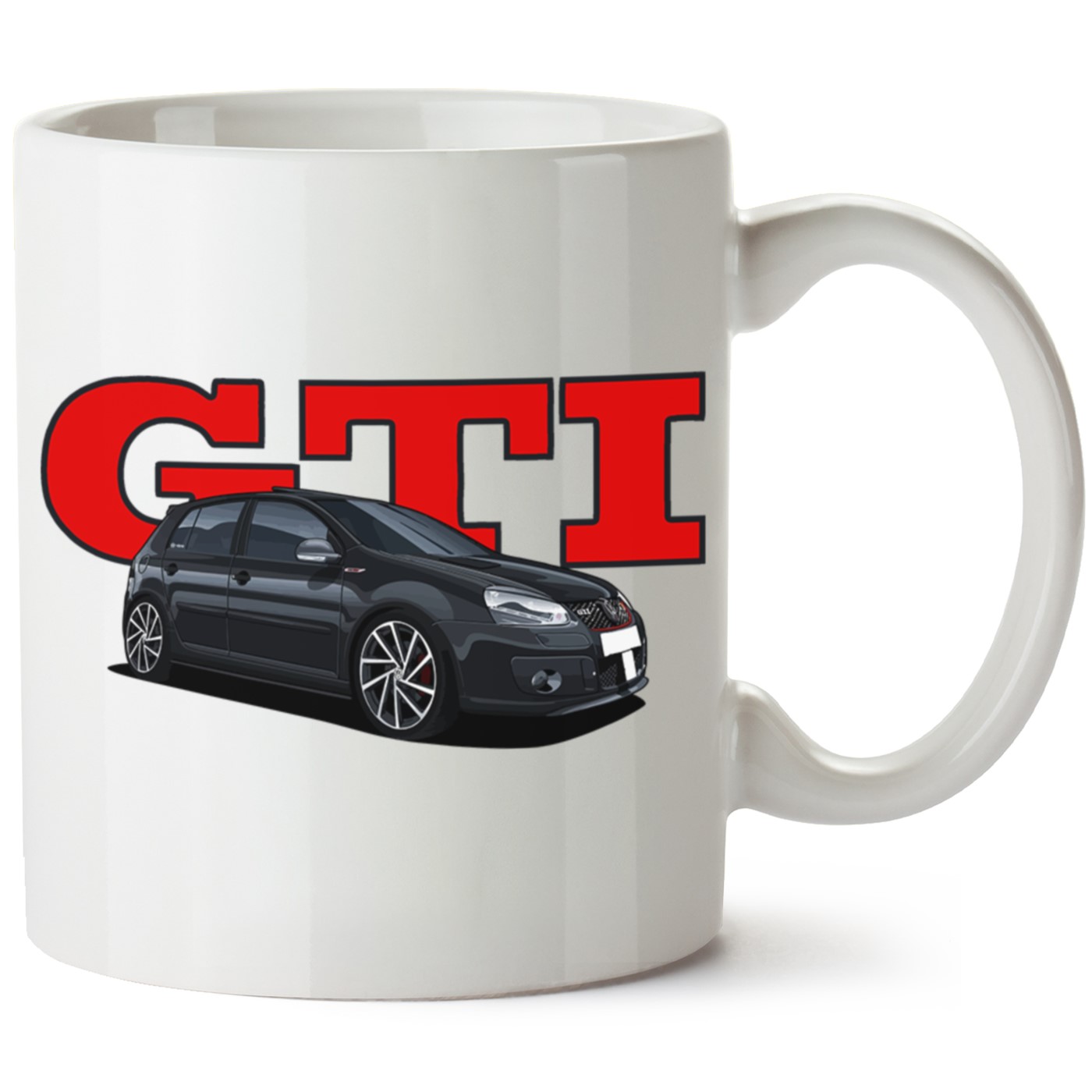 Vw Golf 6 Baskılı Porselen Kupa Bardak