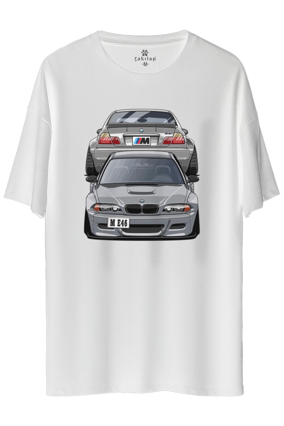 Bmw E46 Baskılı Oversize Tişört