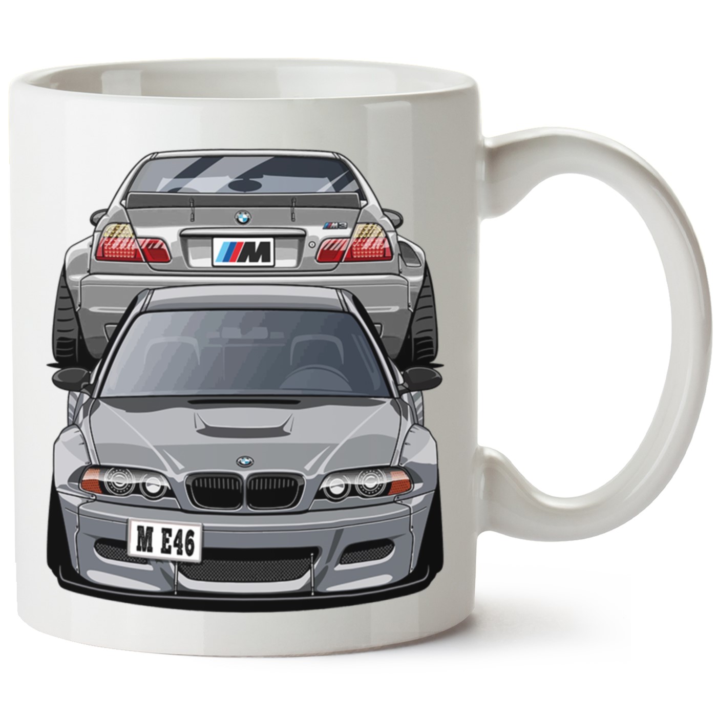 Bmw E46 Baskılı Porselen Kupa Bardak