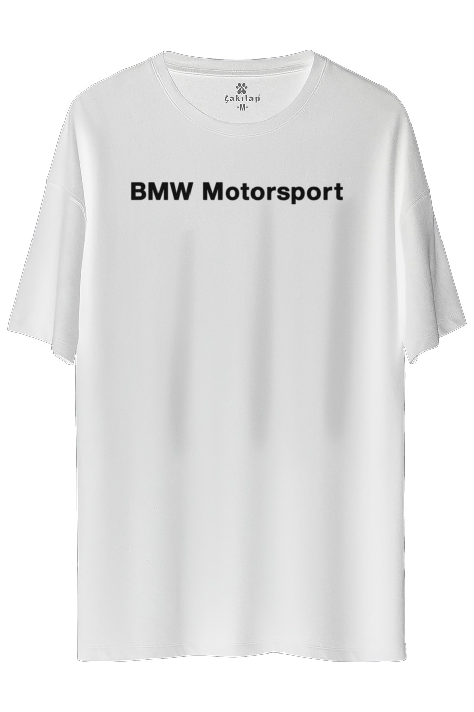 Bmw M Logo Baskılı Oversize Tişört