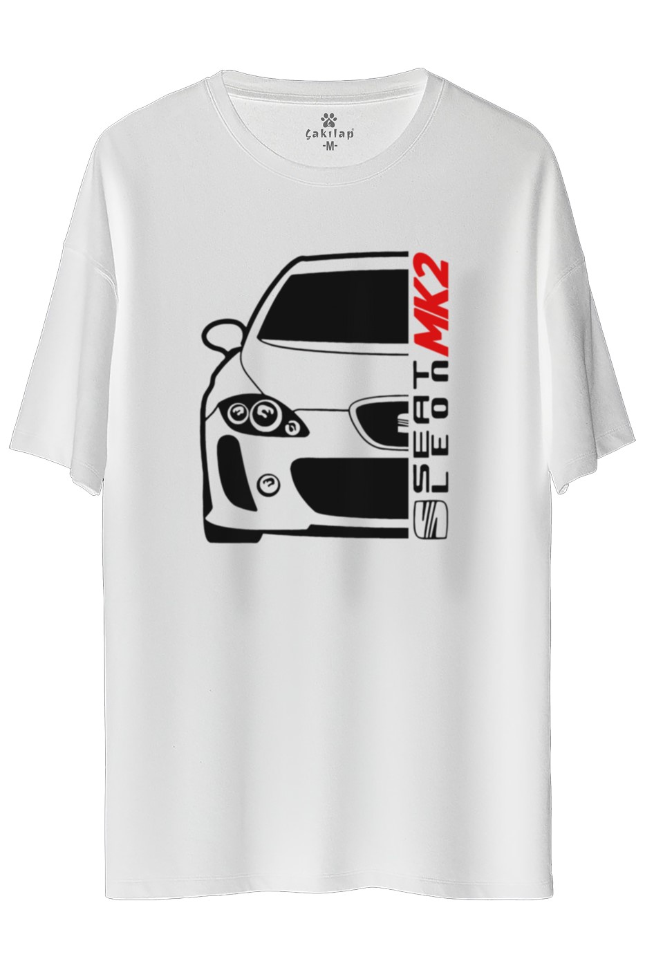 Seat Leon Mk2 Baskılı Oversize Tişört