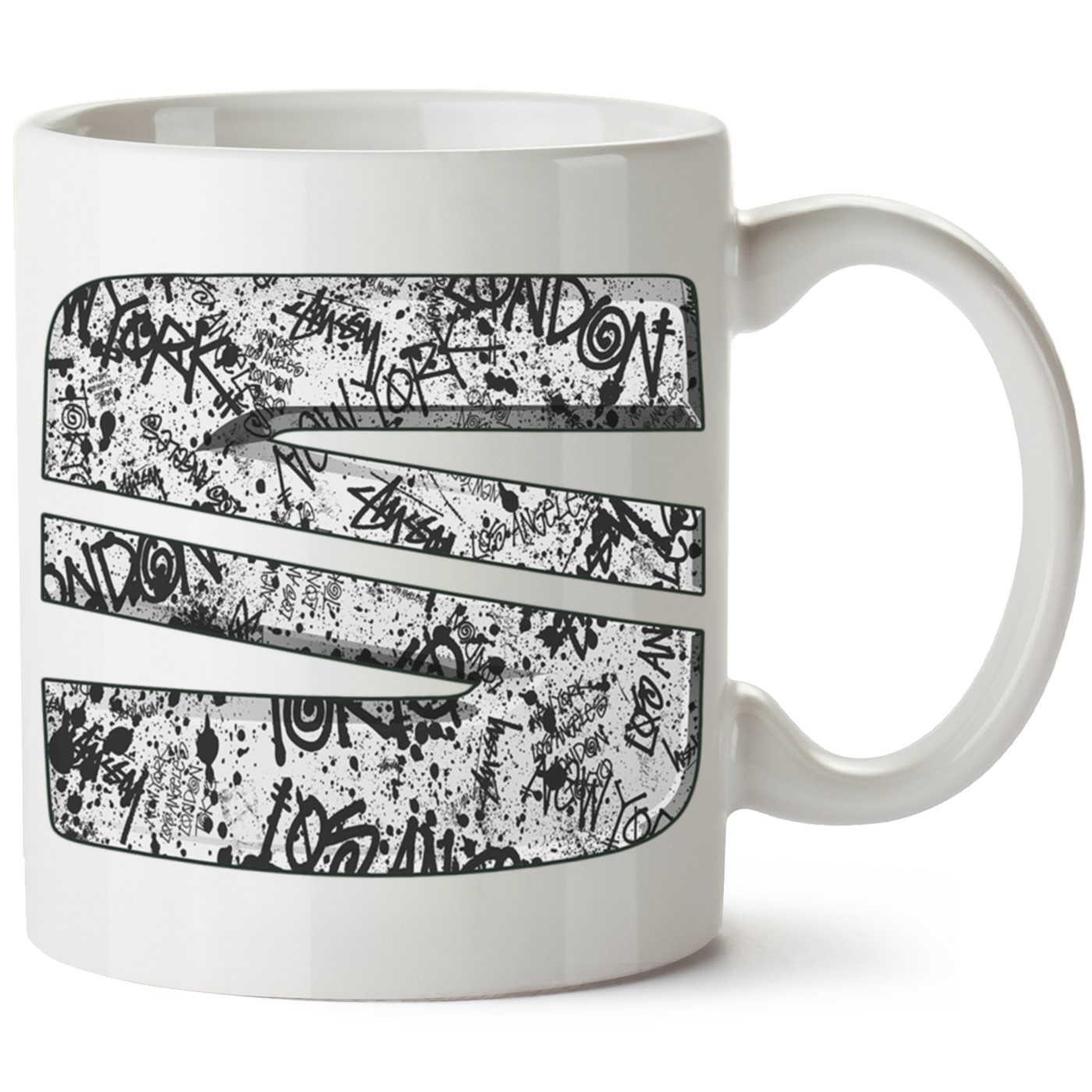 Seat Logo Baskılı Porselen Kupa Bardak