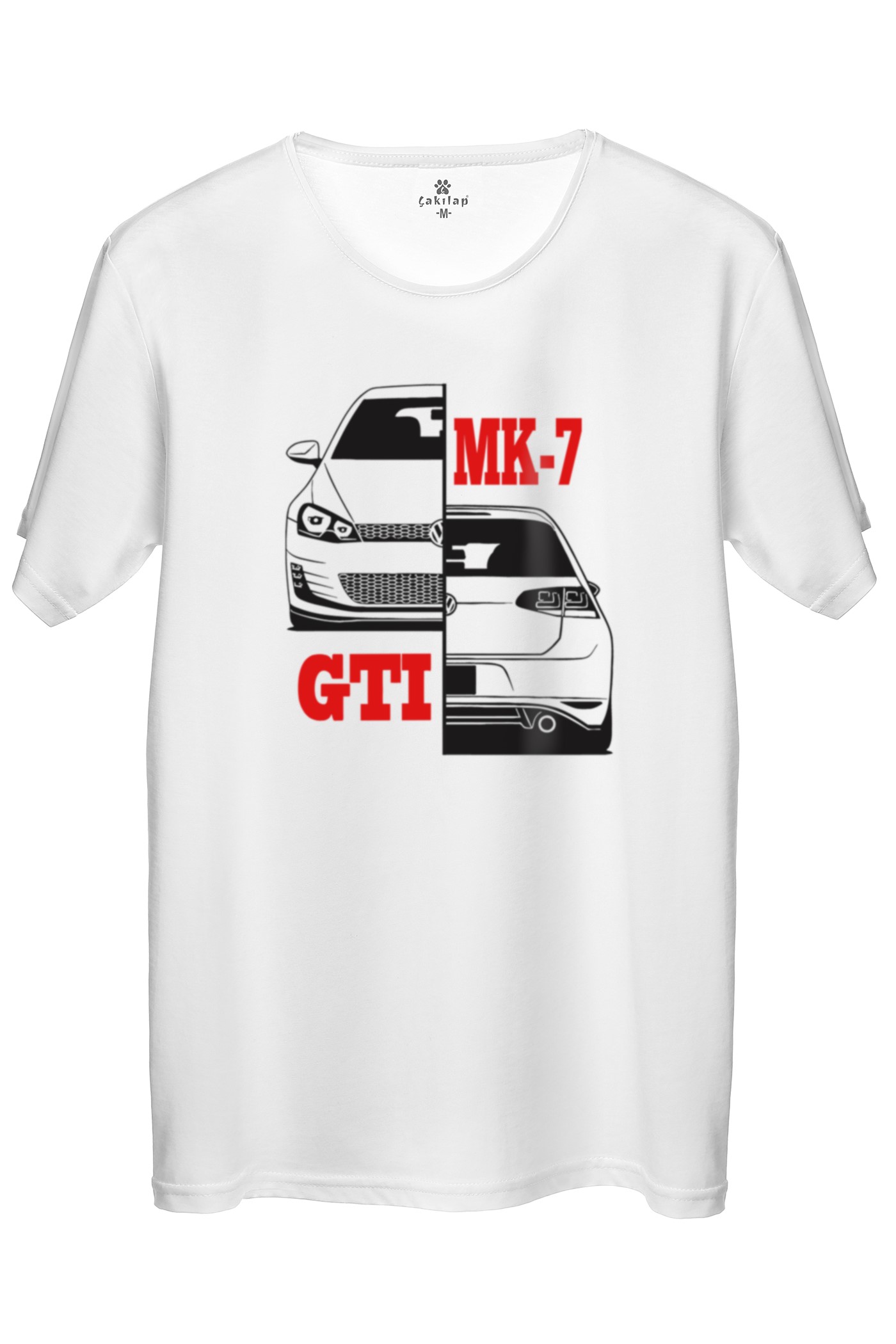 Vw Golf 7 Baskılı Regular Tişört