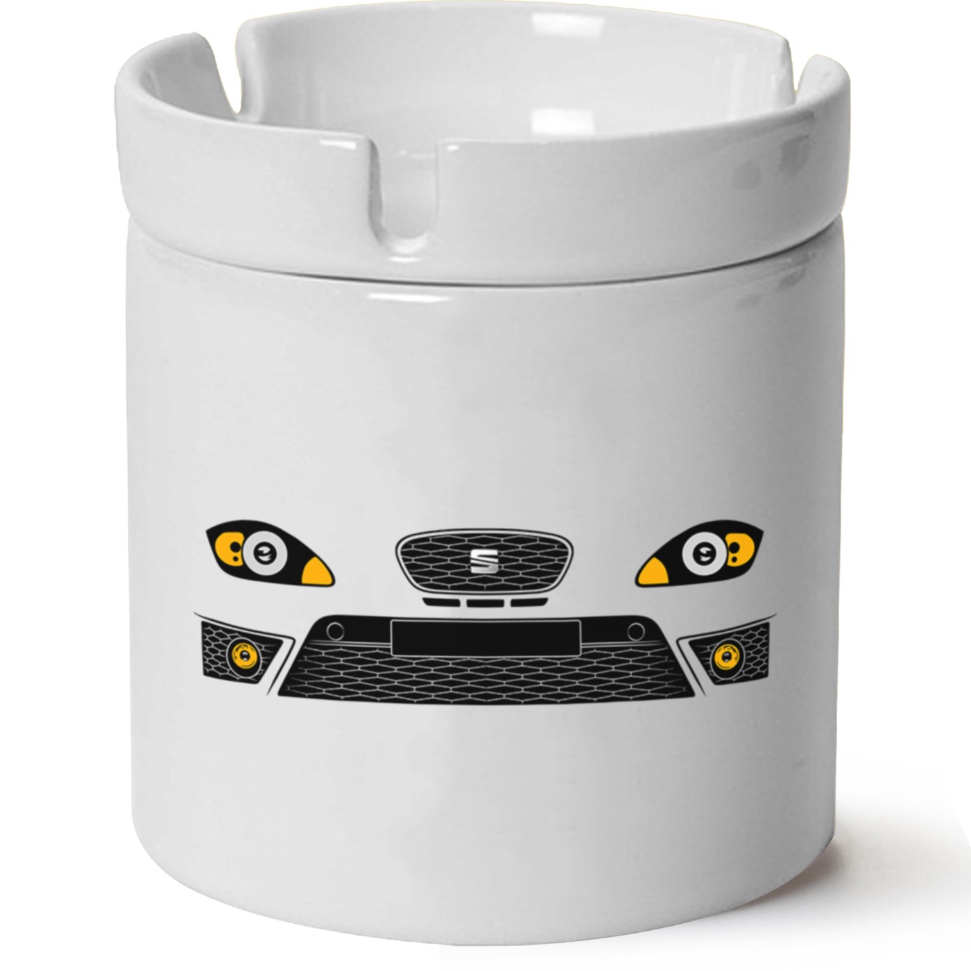 Seat Leon Mk2 Baskılı Porselen At Söndür Küllük