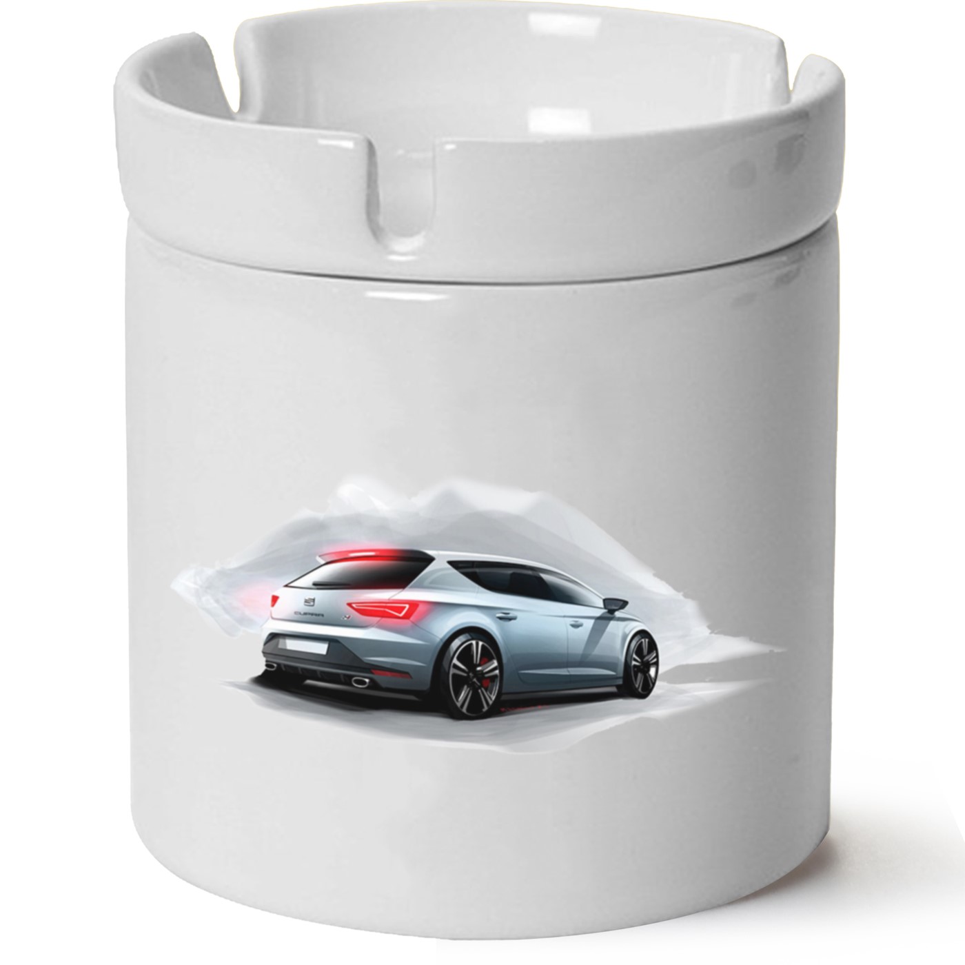 Seat Leon Mk3 Baskılı Porselen At Söndür Küllük