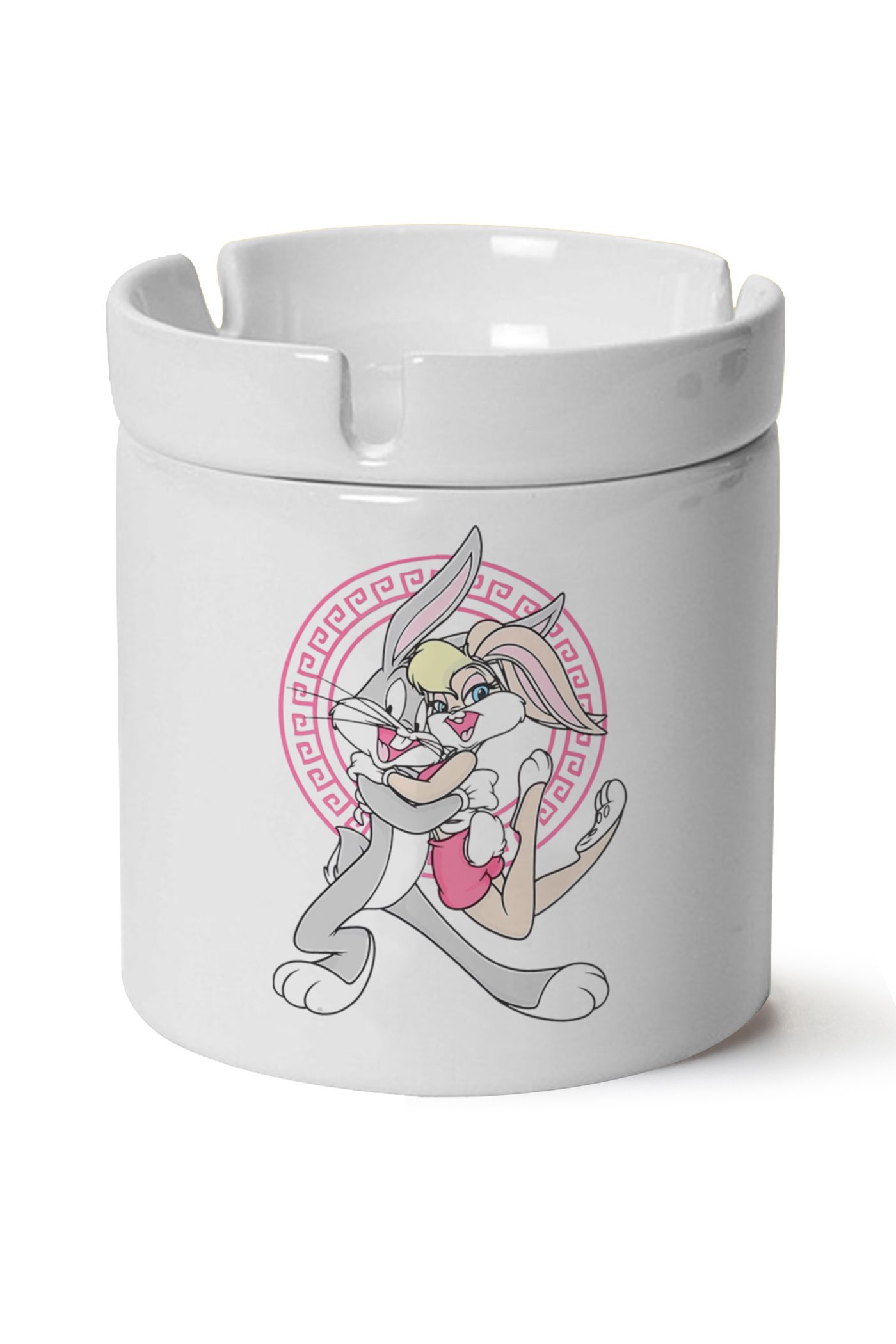 Bugs Lola Bunny Baskılı Porselen At Söndür Küllük