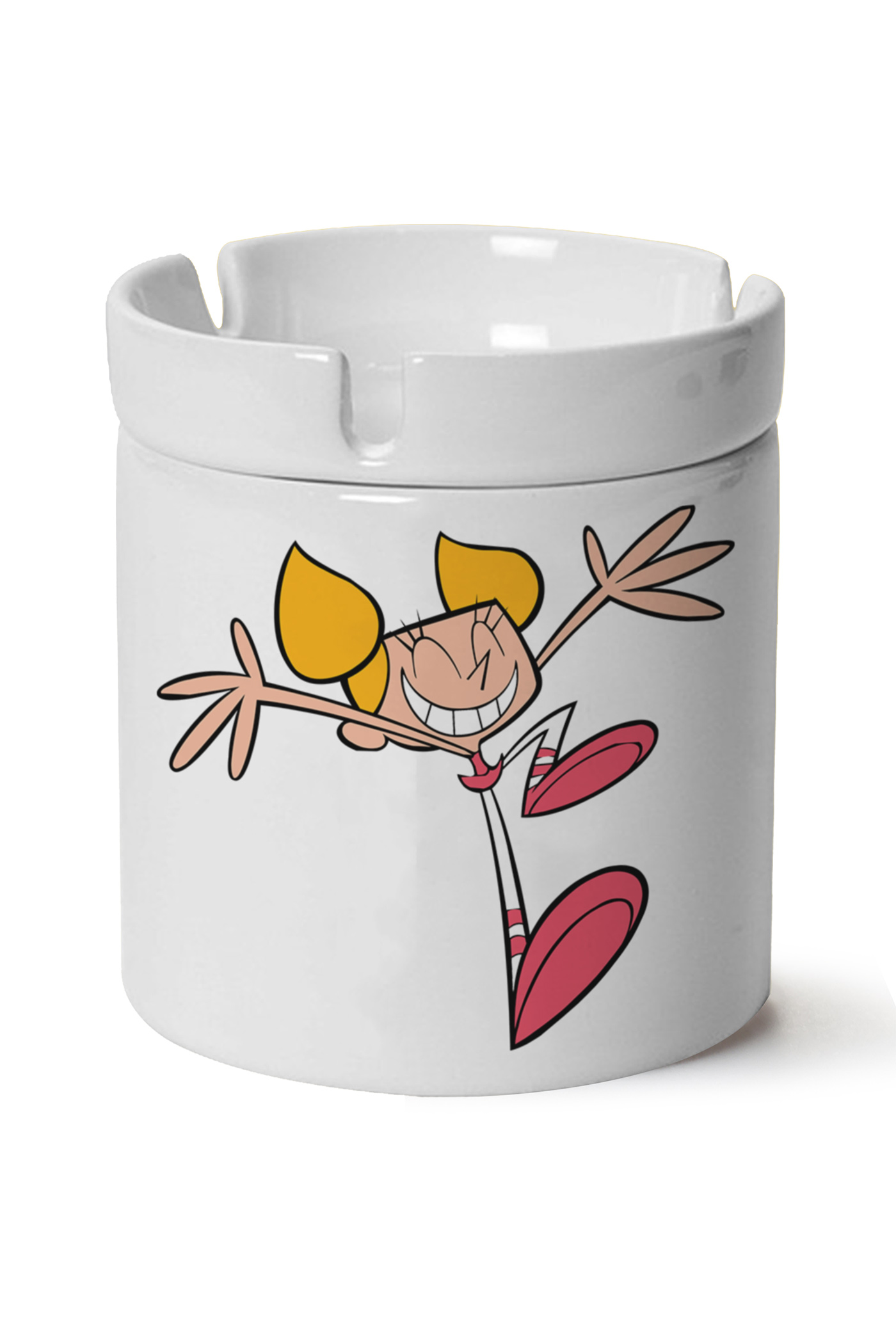 Deedee Baskılı Porselen At Söndür Küllük