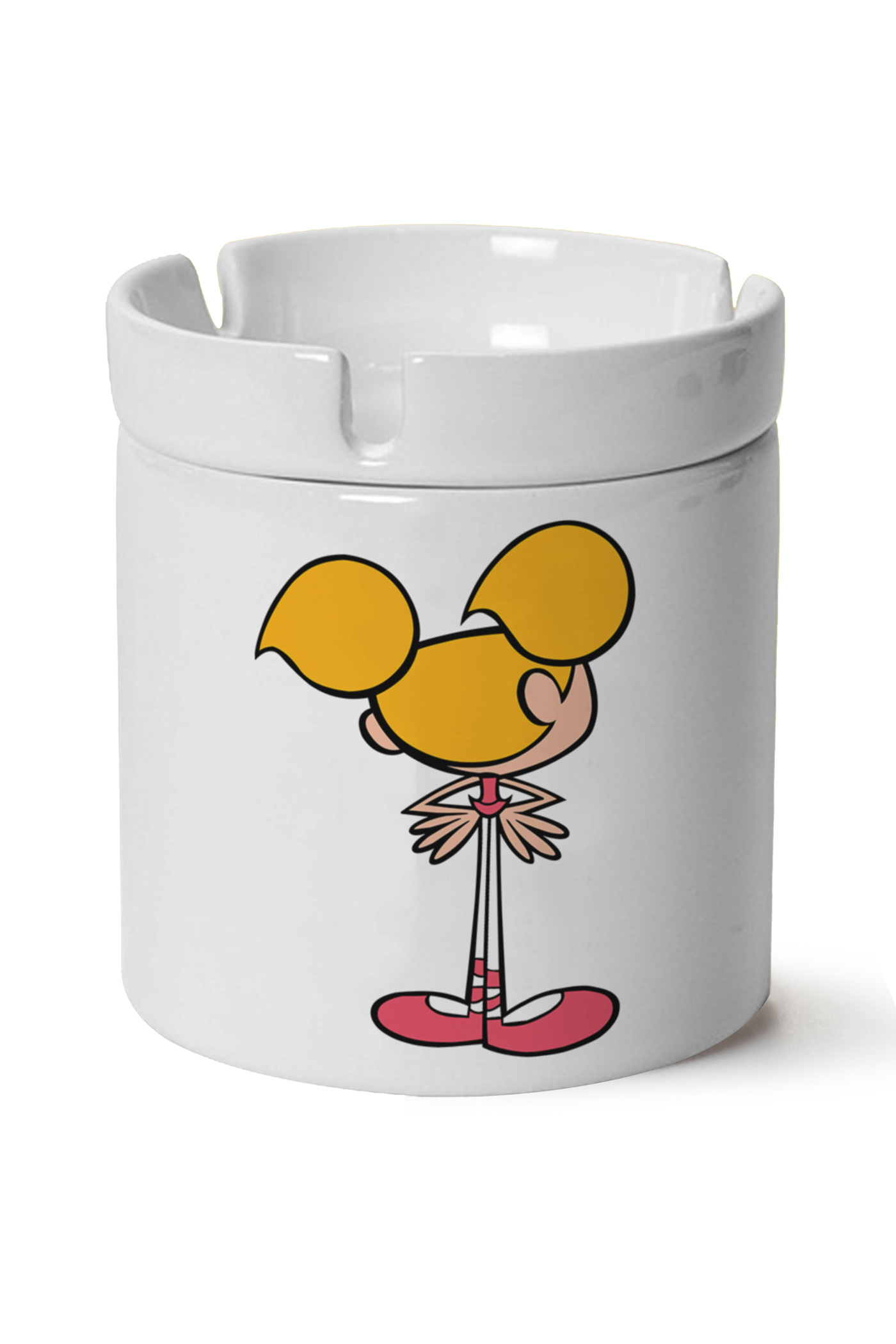 Deedee Baskılı Porselen At Söndür Küllük