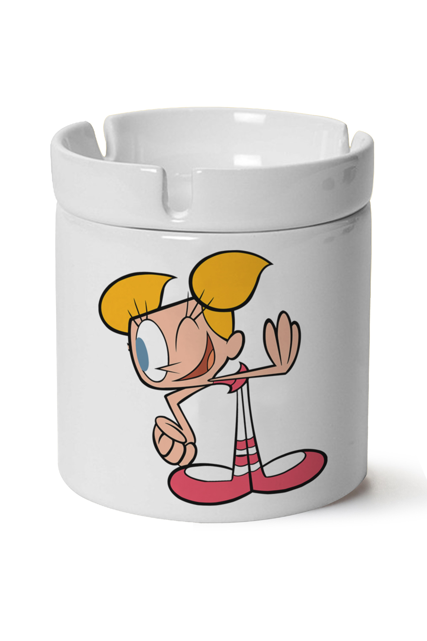 Deedee Baskılı Porselen At Söndür Küllük