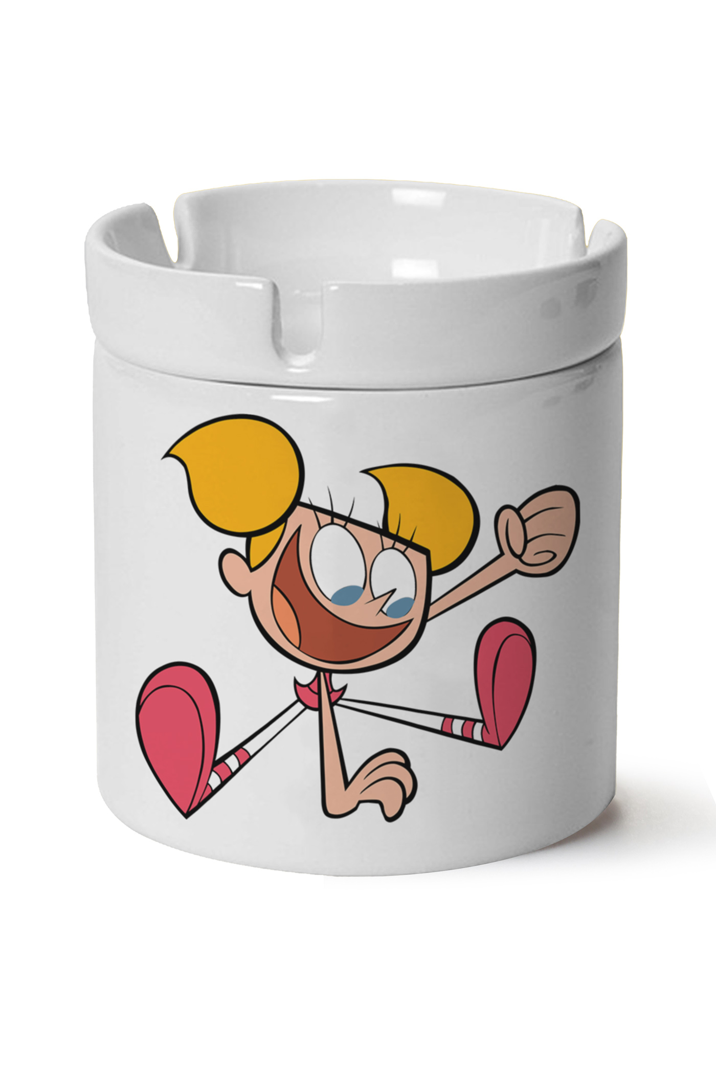 Deedee Baskılı Porselen At Söndür Küllük