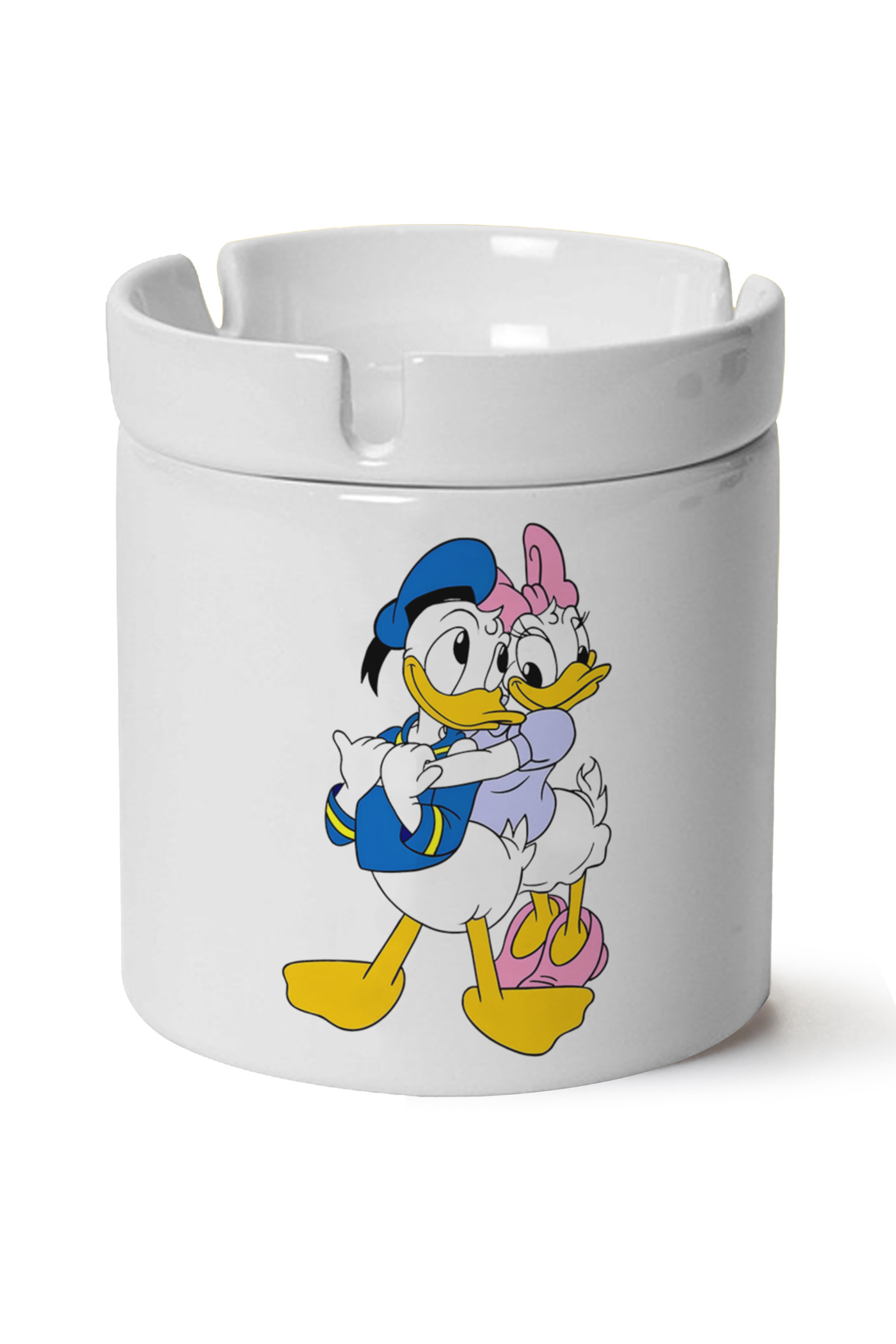 Donald Duck Baskılı Porselen At Söndür Küllük