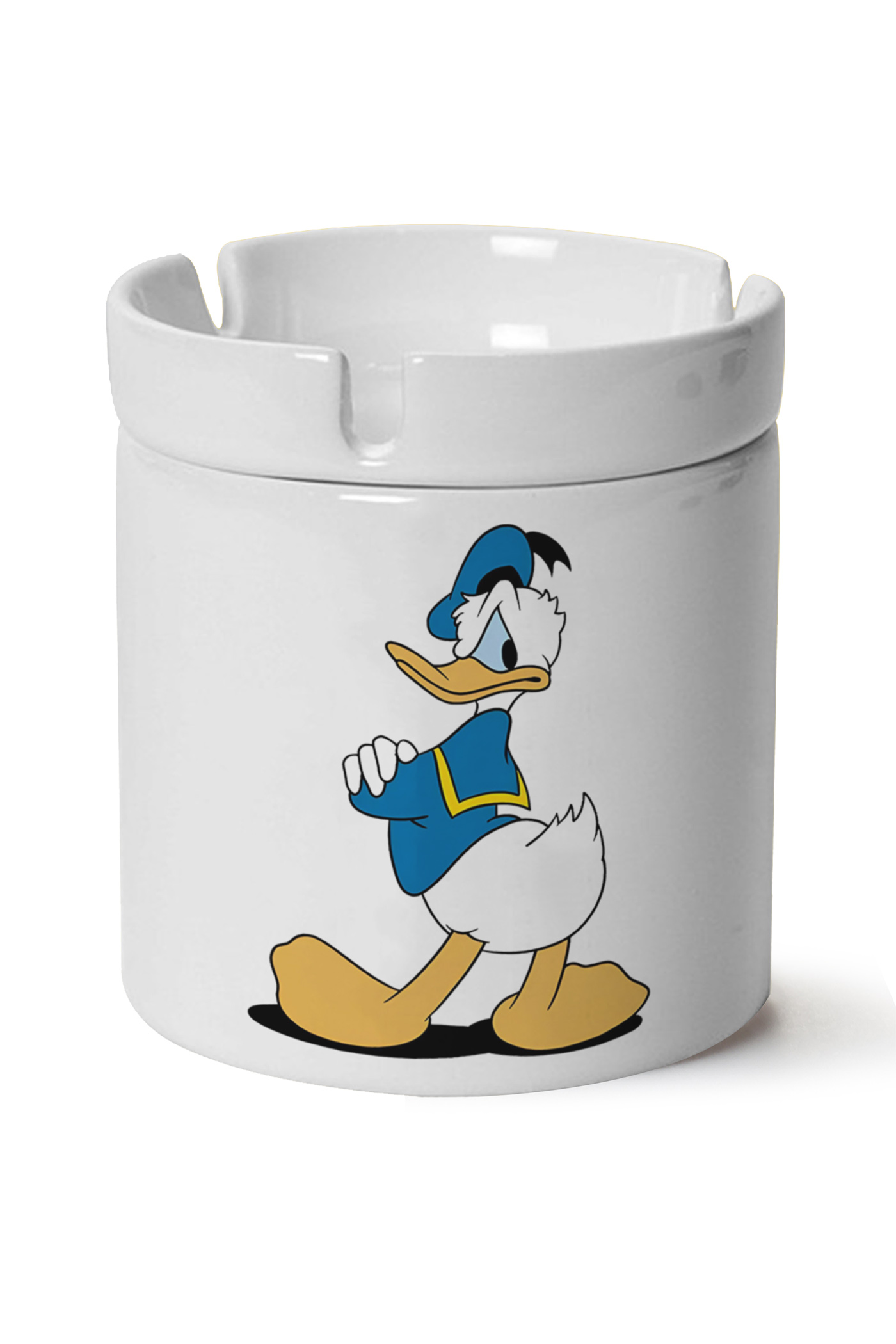 Donald Duck Baskılı Porselen At Söndür Küllük