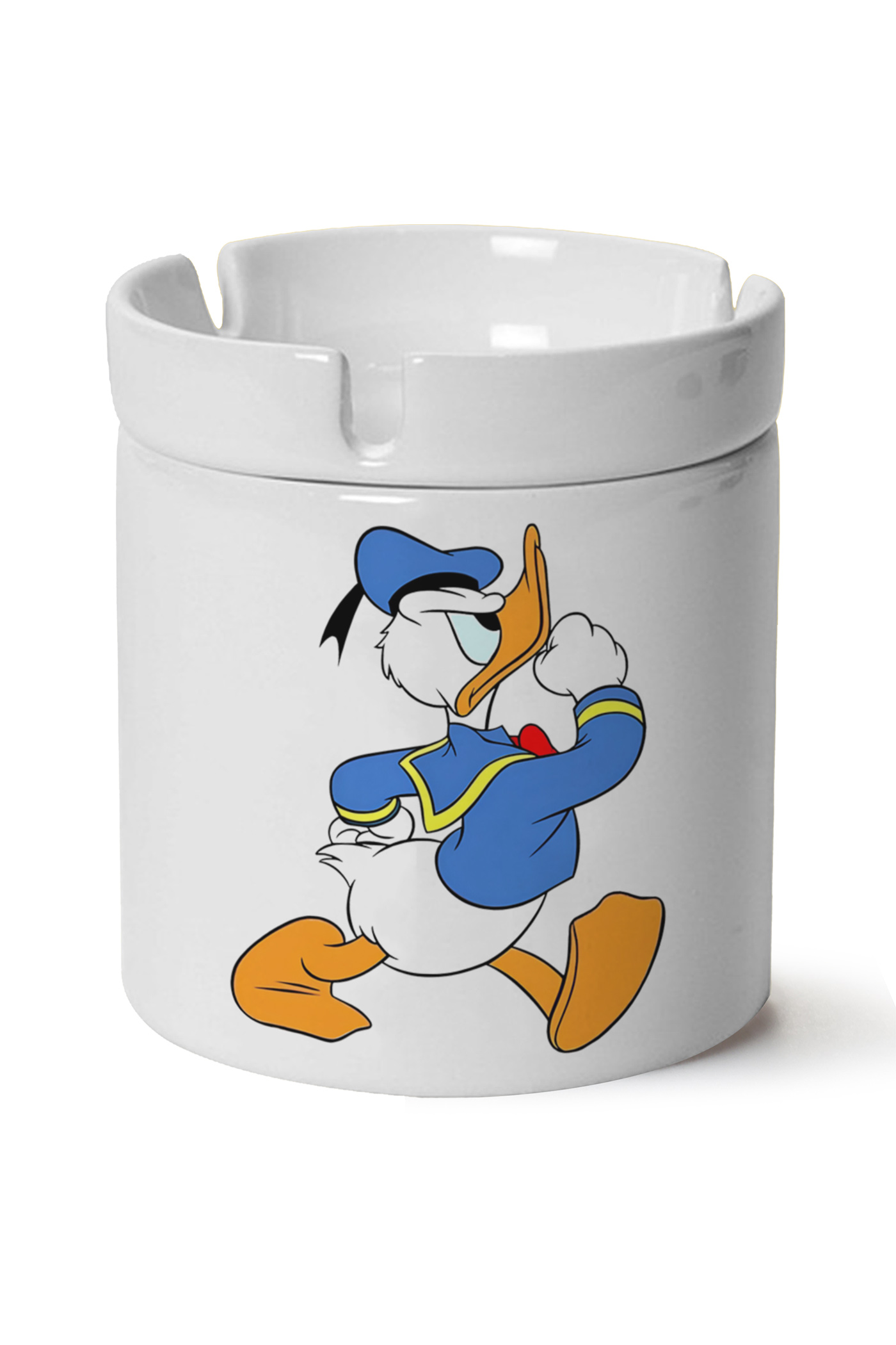 Donald Duck Baskılı Porselen At Söndür Küllük