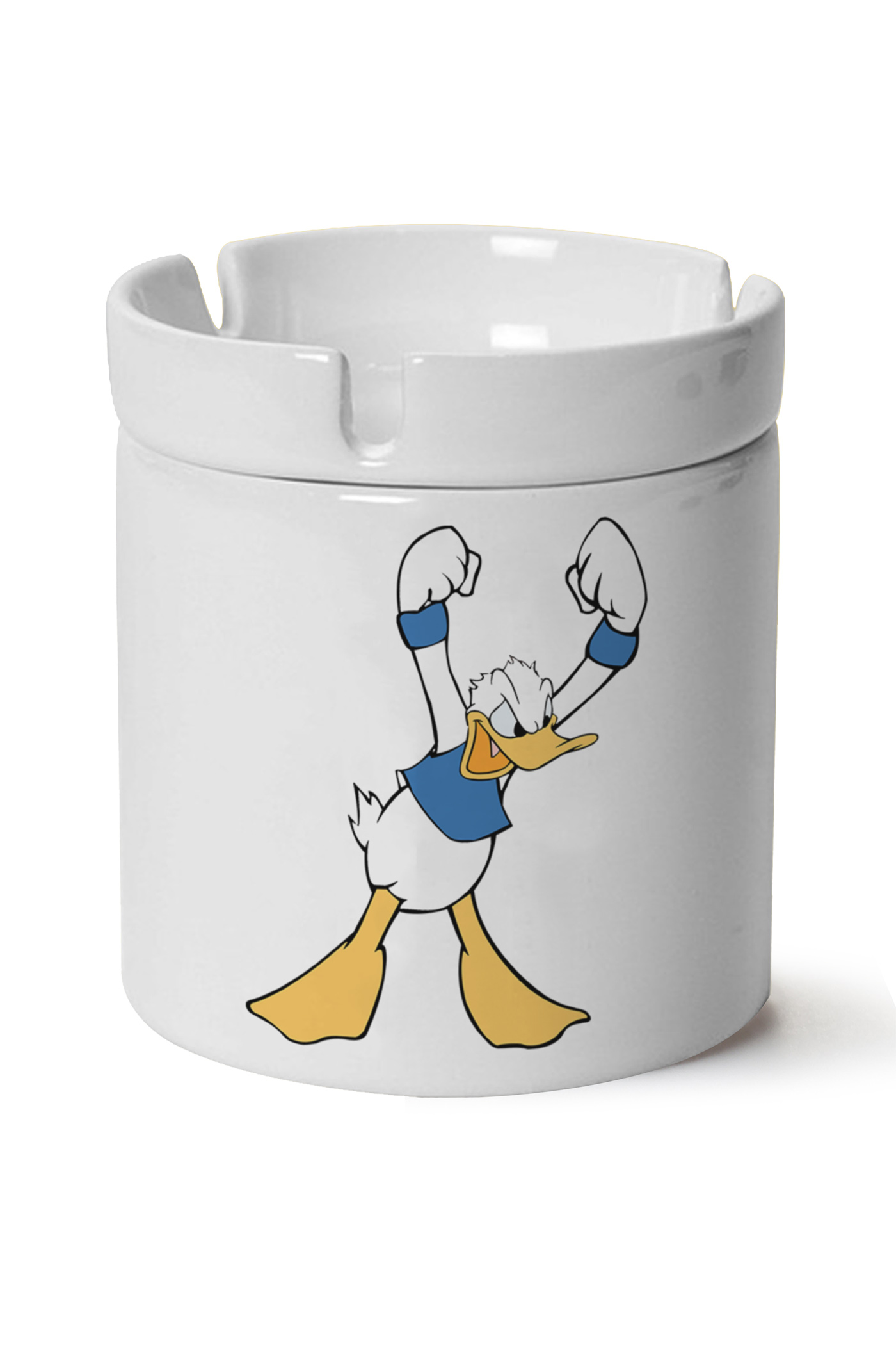 Donald Duck Baskılı Porselen At Söndür Küllük