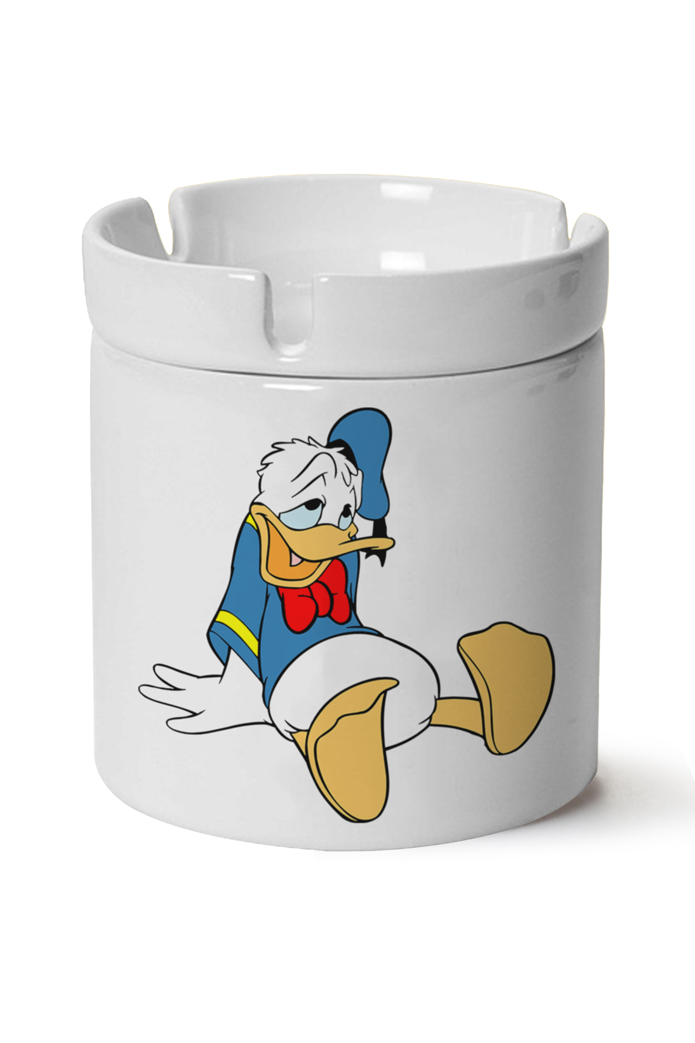 Donald Duck Baskılı Porselen At Söndür Küllük