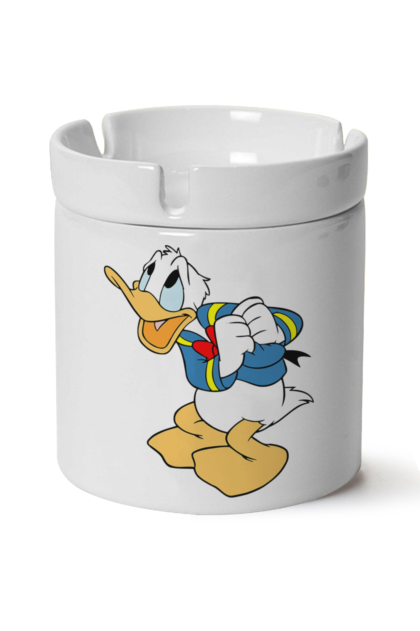 Donald Duck Baskılı Porselen At Söndür Küllük