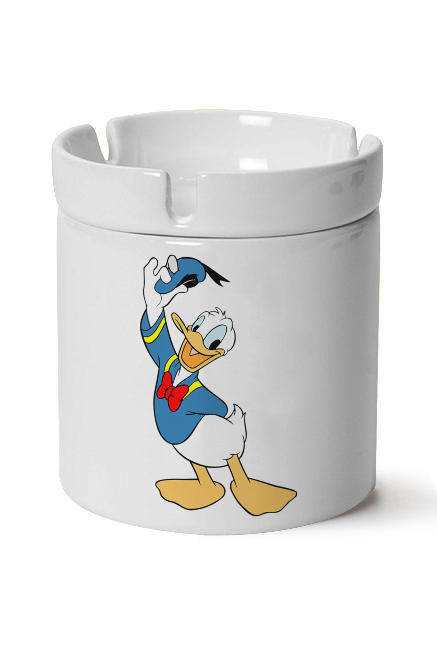Donald Duck Baskılı Porselen At Söndür Küllük