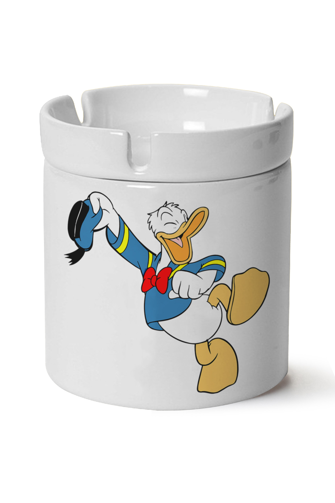 Donald Duck Baskılı Porselen At Söndür Küllük