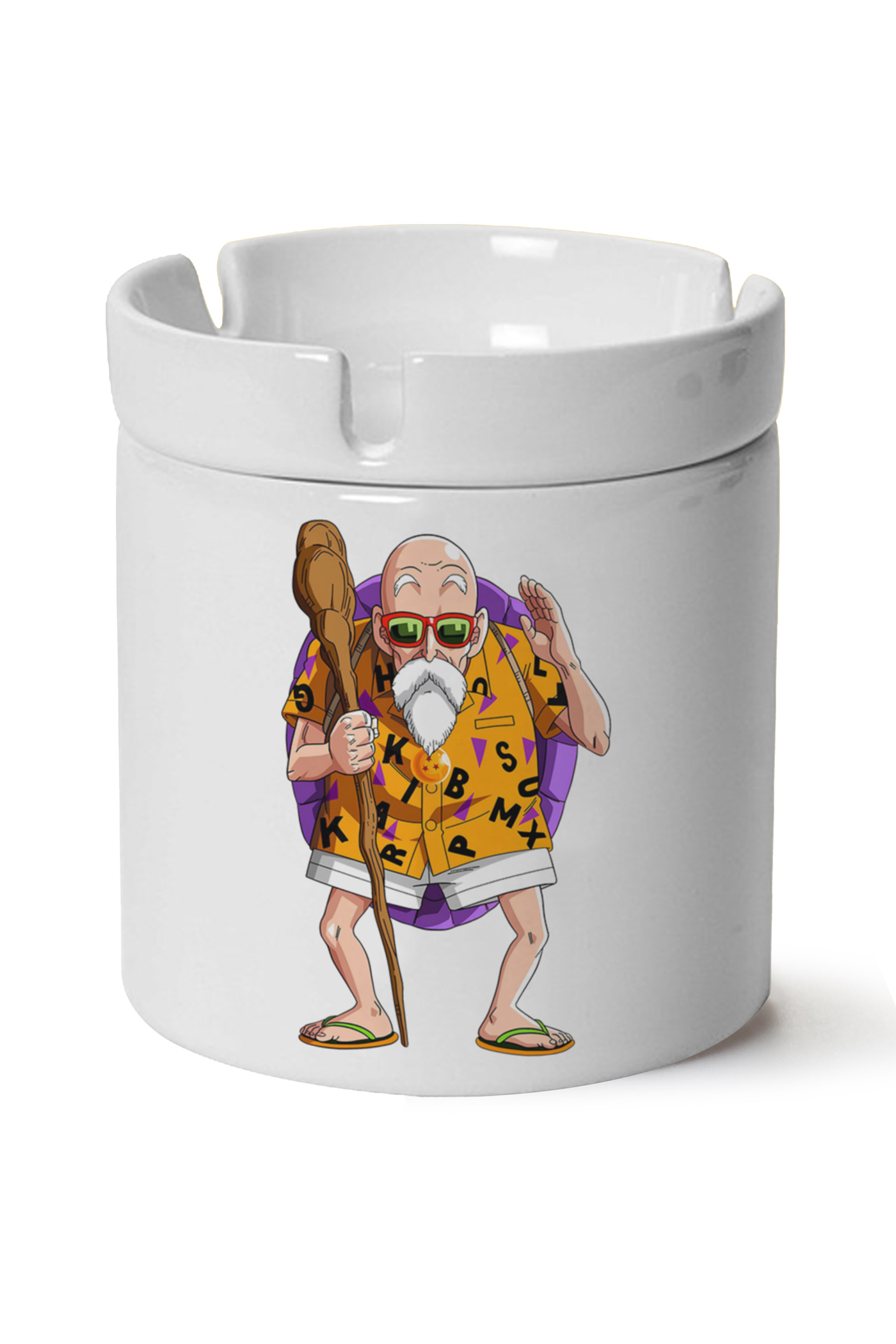 Mr.Roshi Baskılı Porselen At Söndür Küllük