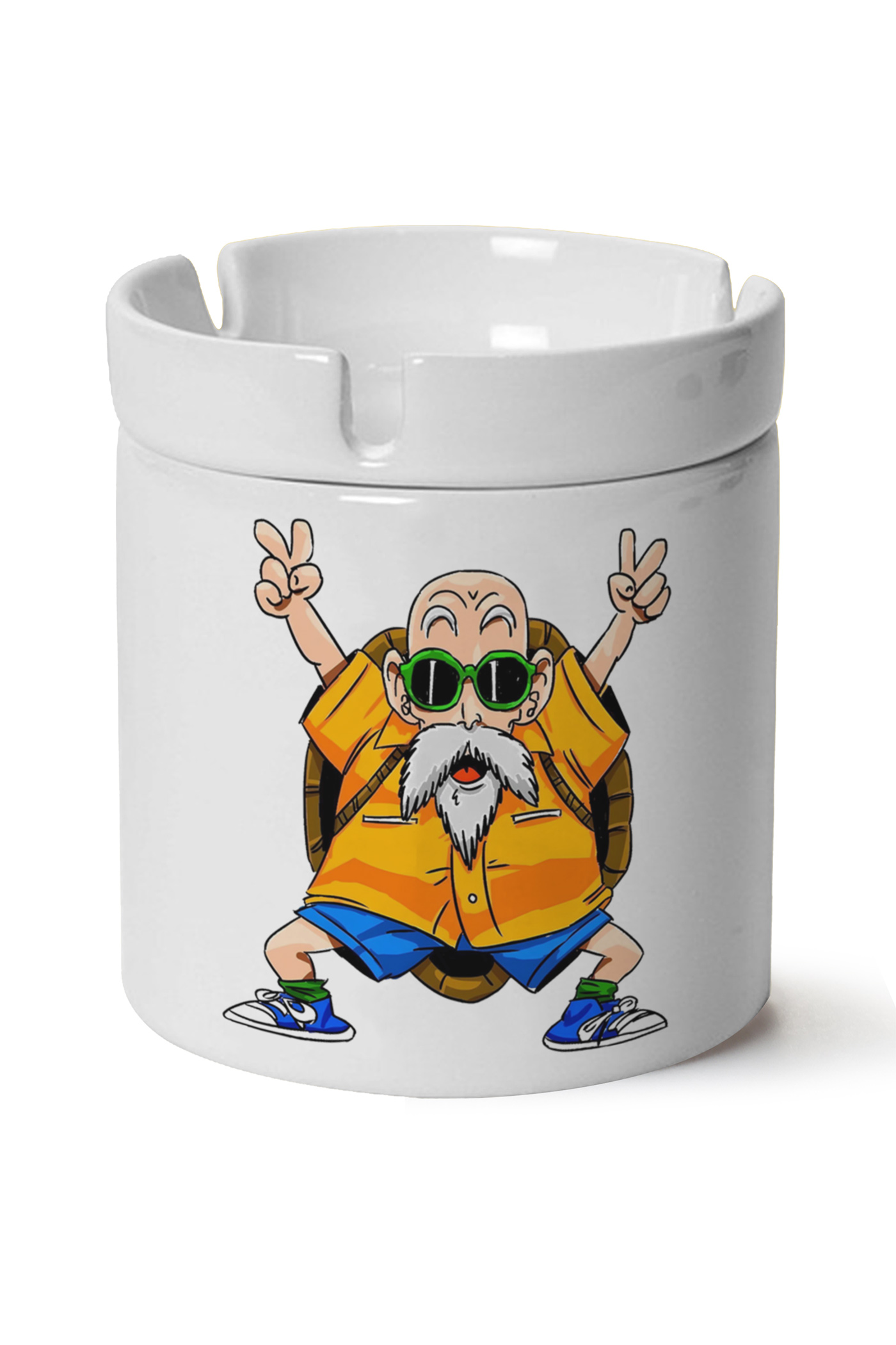 Mr.Roshi Baskılı Porselen At Söndür Küllük