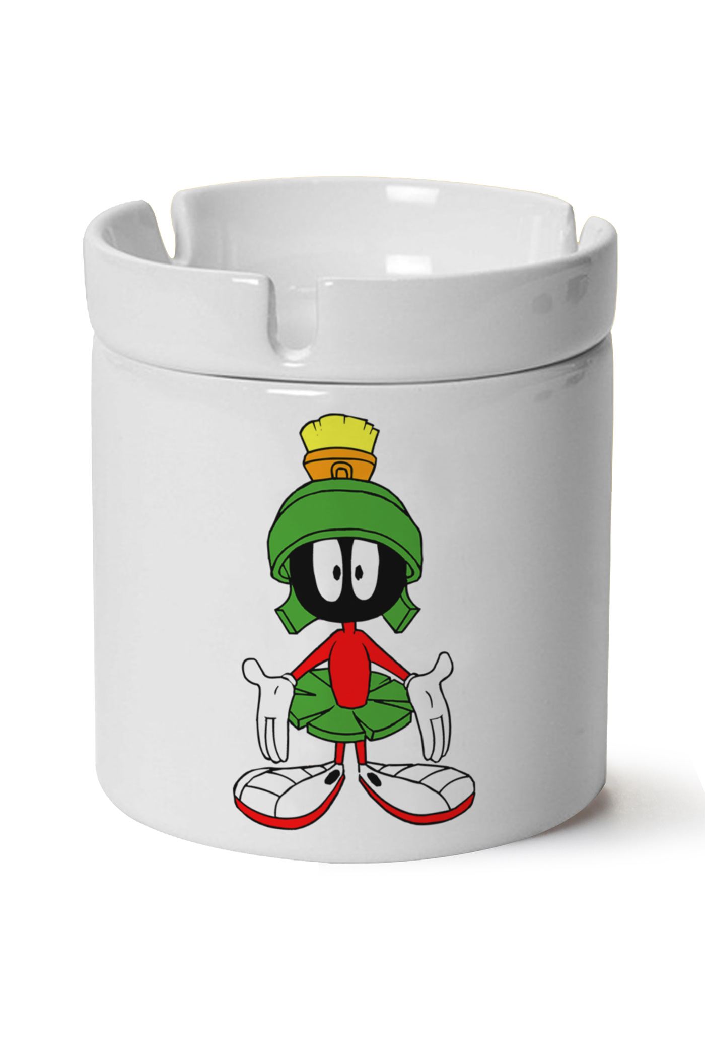 Marvin Baskılı Porselen At Söndür Küllük