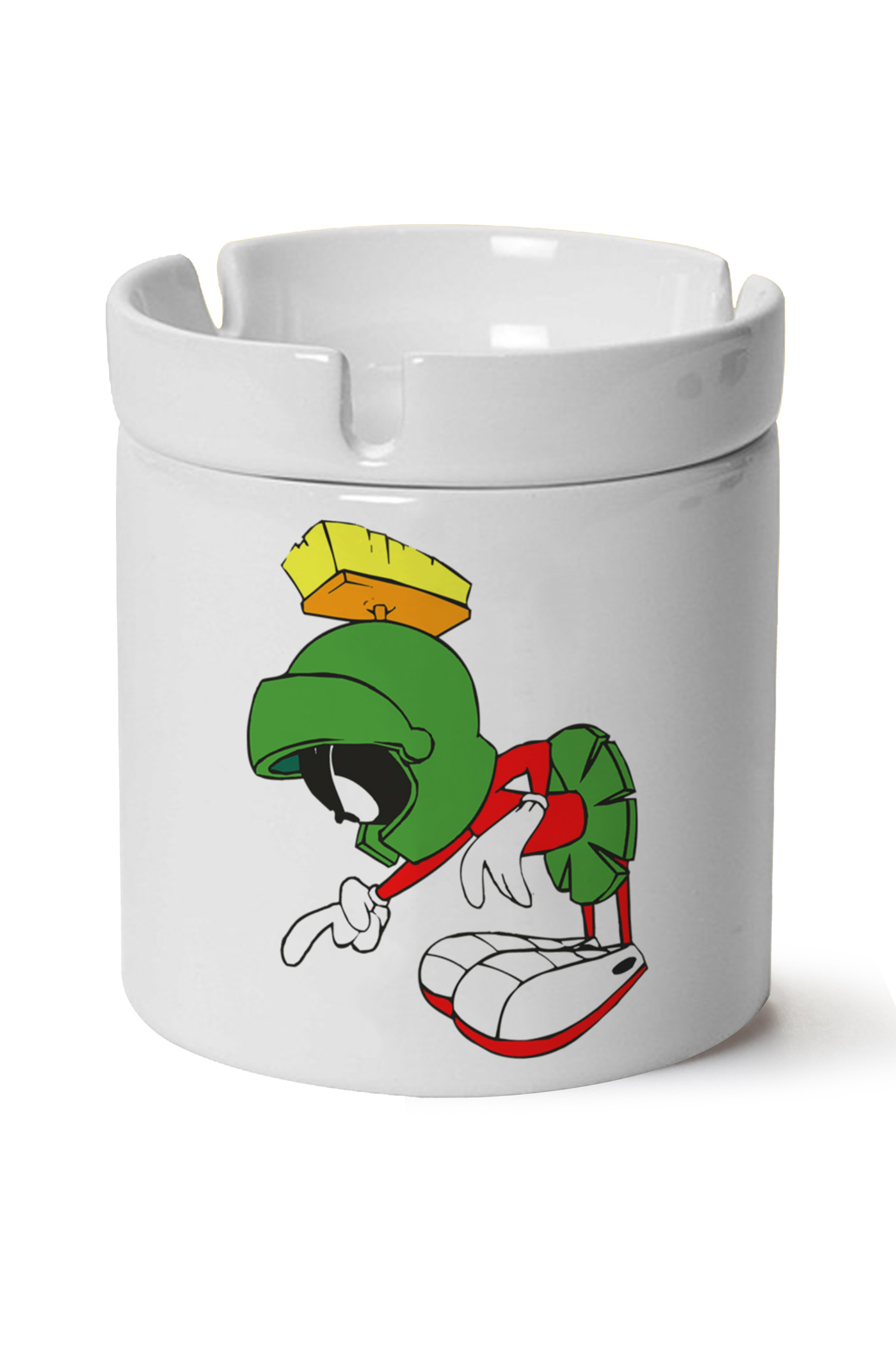 Marvin Baskılı Porselen At Söndür Küllük