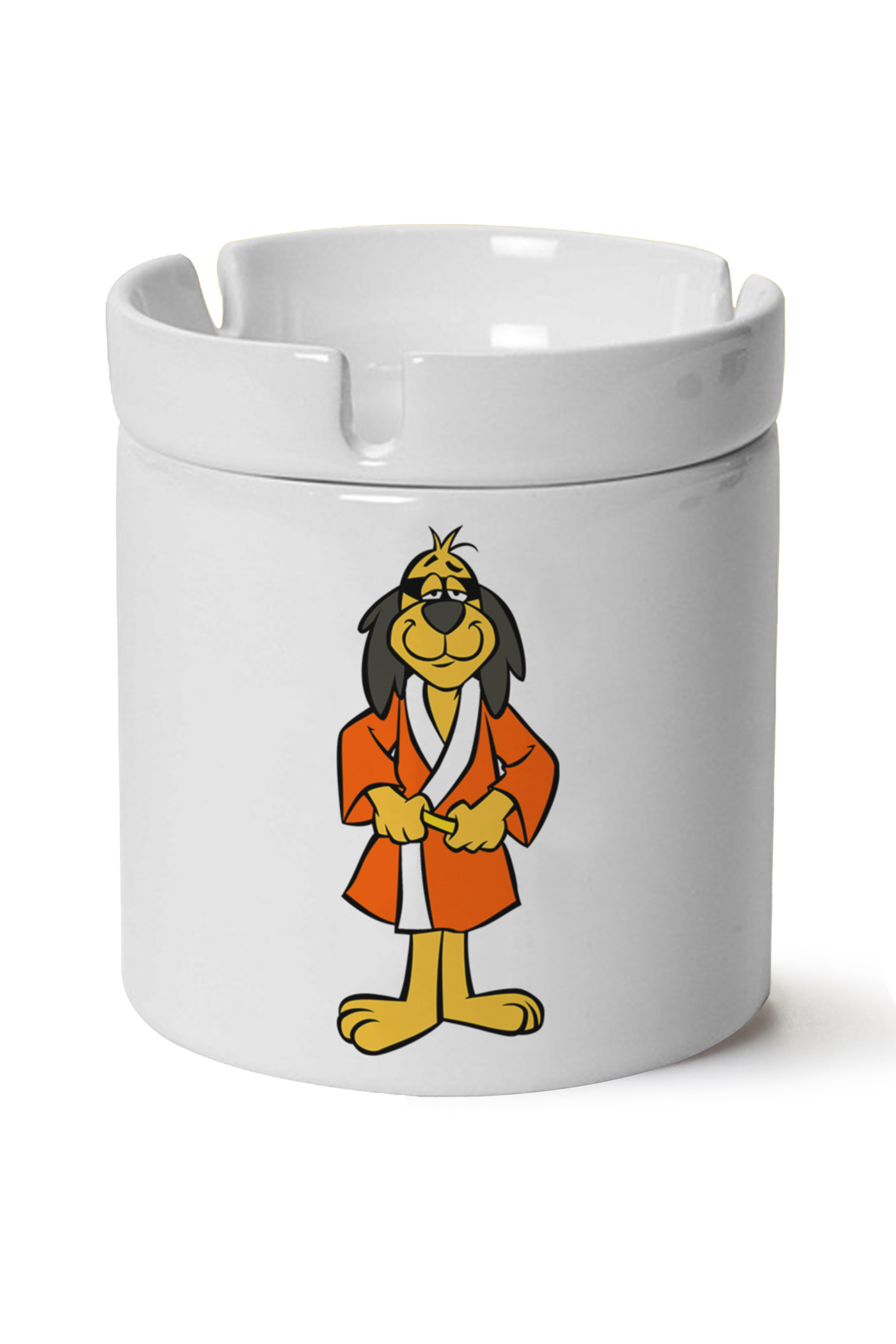 Hong Kong Phooey Baskılı Porselen At Söndür Küllük