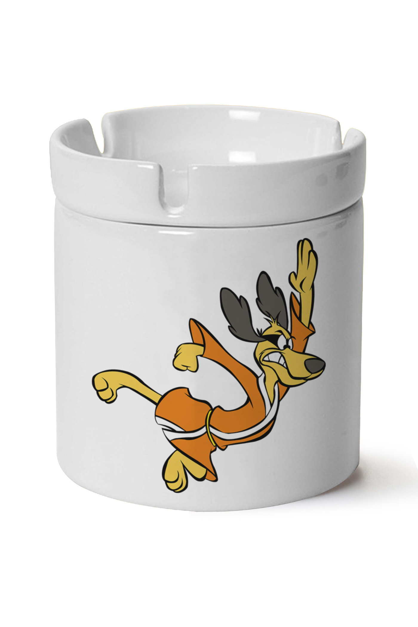 Hong Kong Phooey Baskılı Porselen At Söndür Küllük