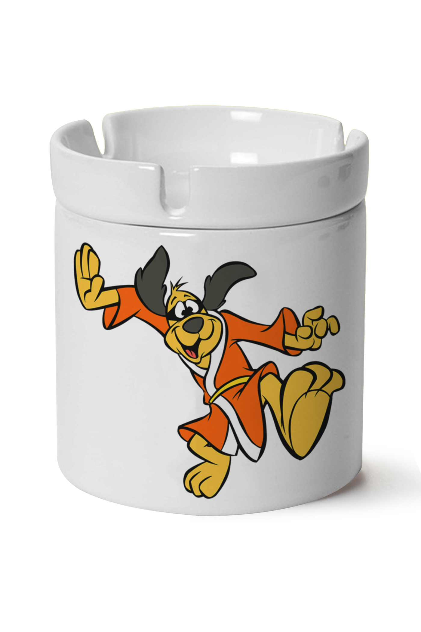 Hong Kong Phooey Baskılı Porselen At Söndür Küllük