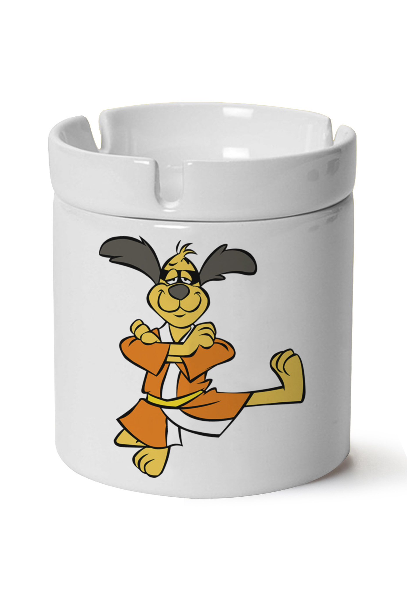 Hong Kong Phooey Baskılı Porselen At Söndür Küllük