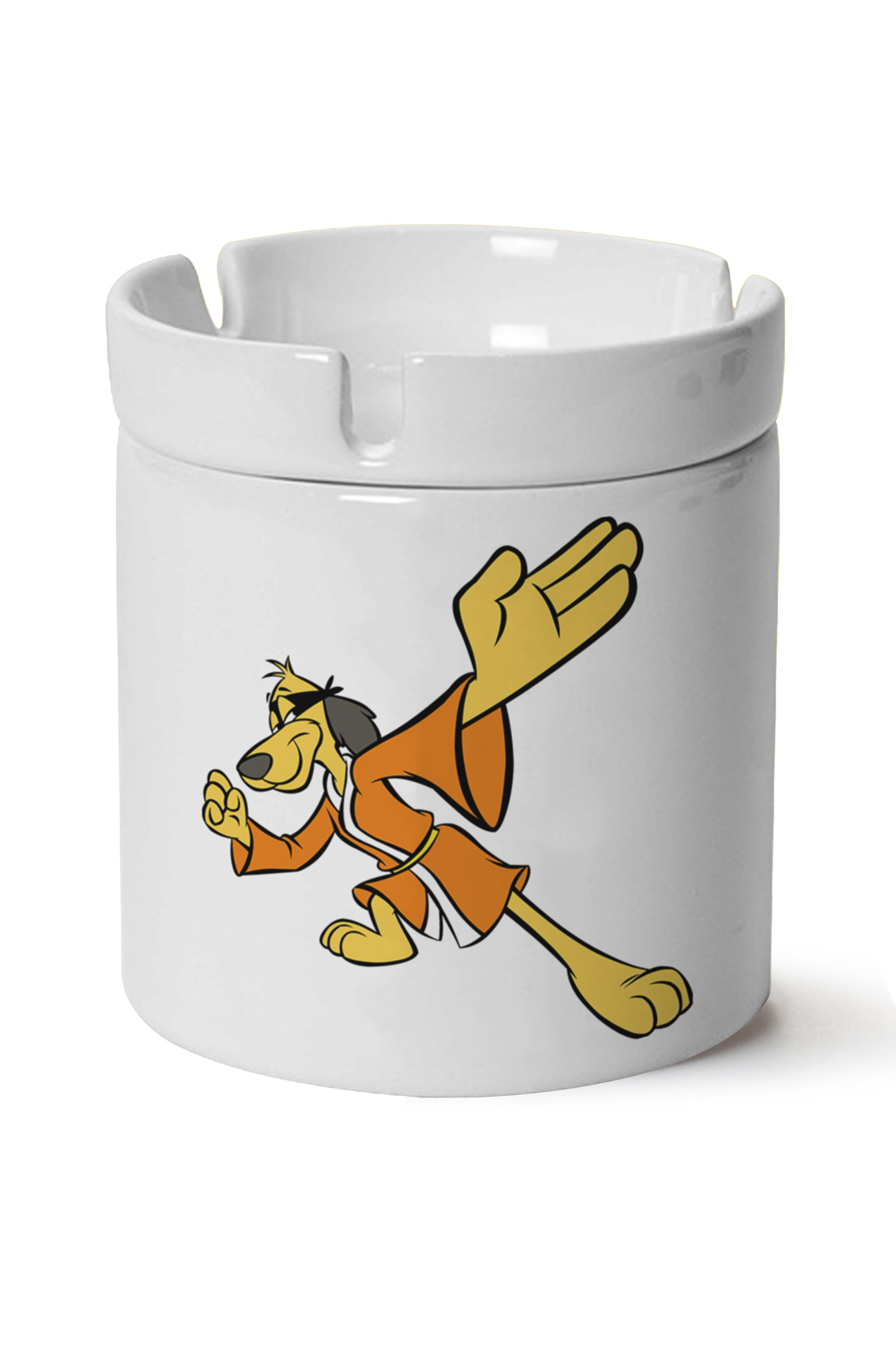 Hong Kong Phooey Baskılı Porselen At Söndür Küllük