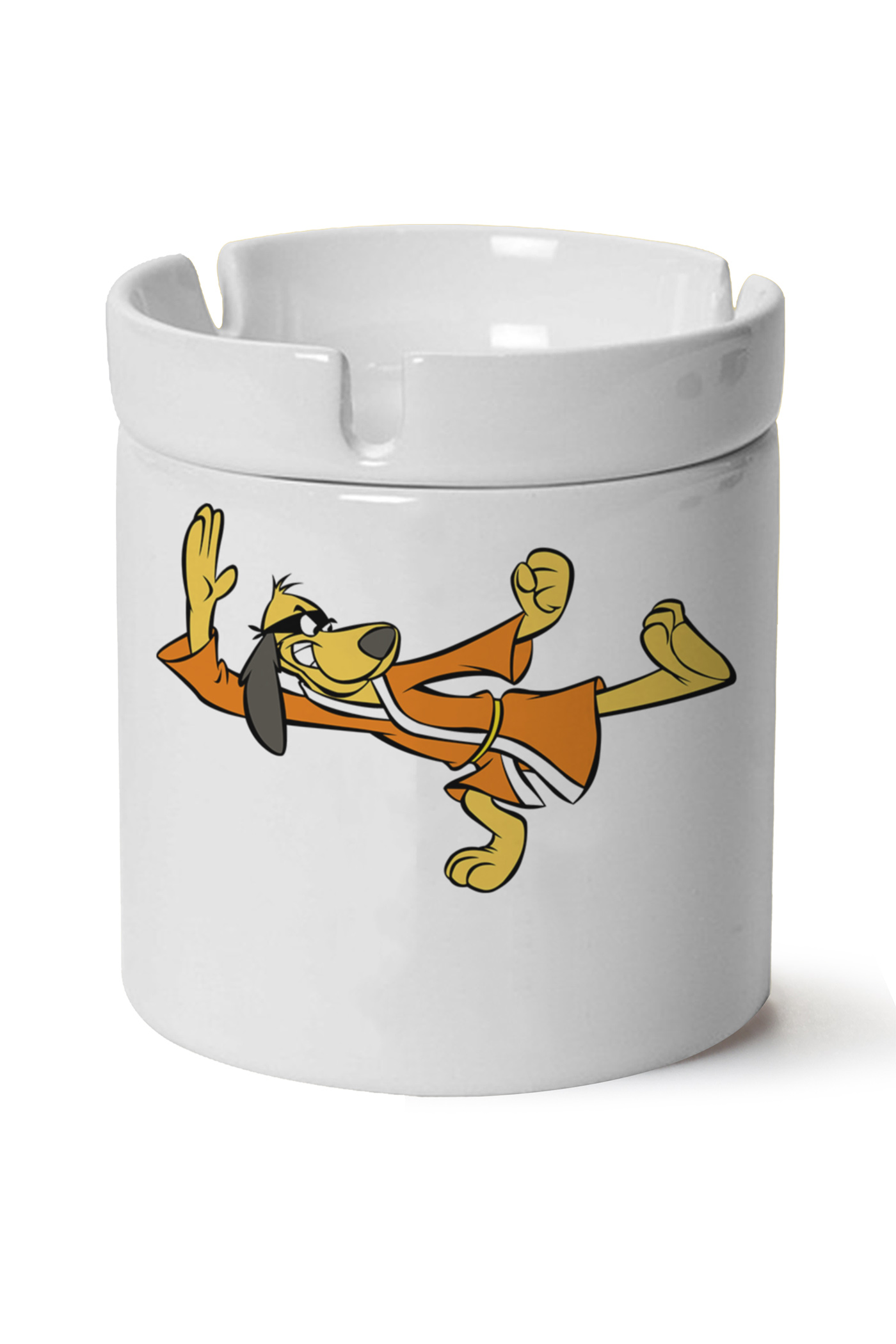 Hong Kong Phooey Baskılı Porselen At Söndür Küllük